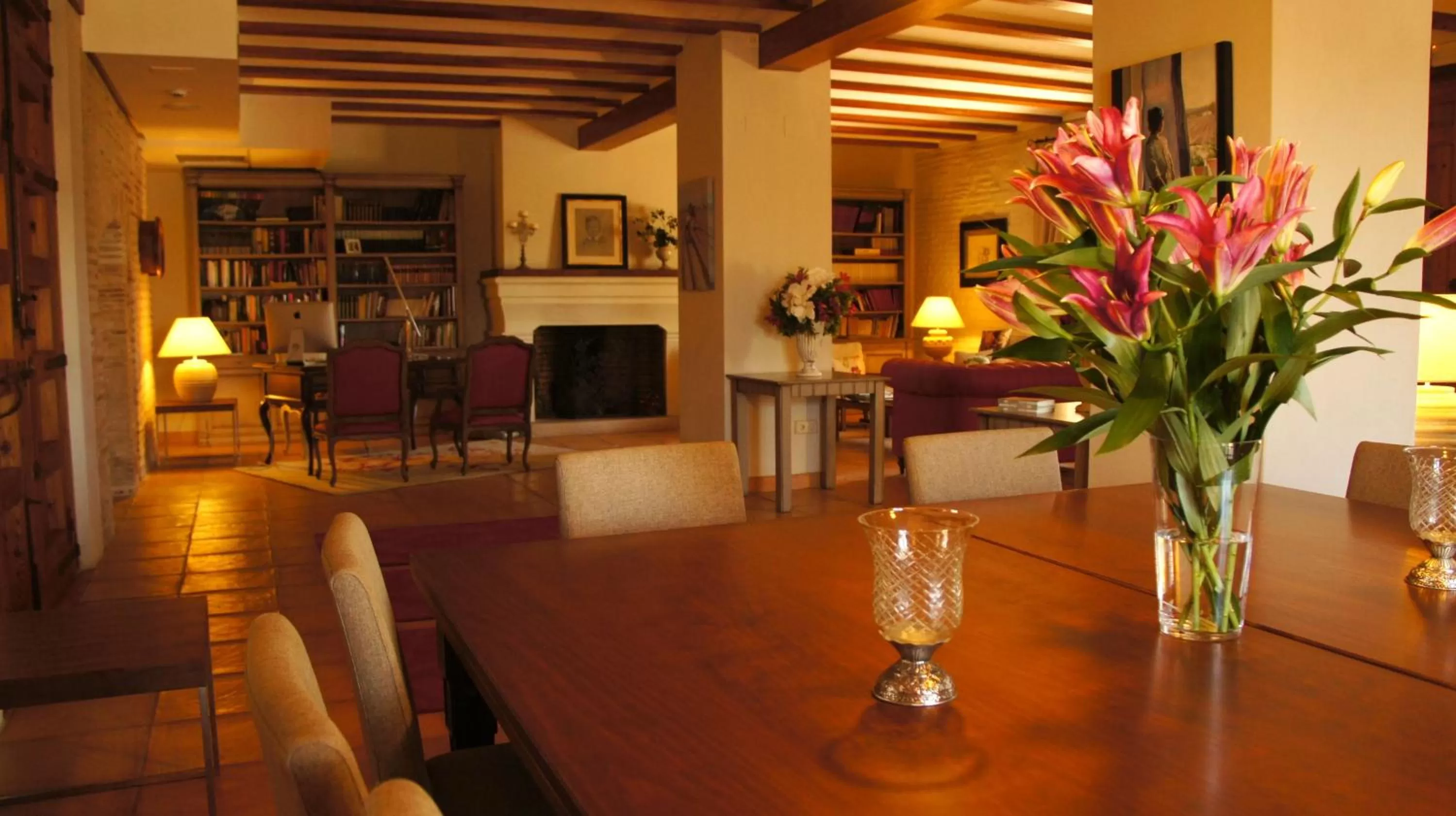 Communal lounge/ TV room in La Mozaira