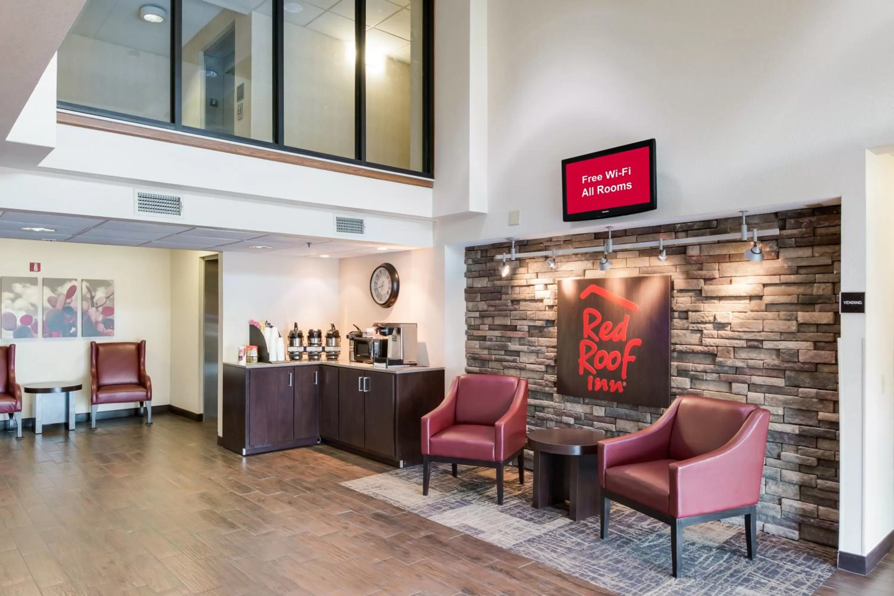 Lobby or reception in Red Roof Inn Laredo