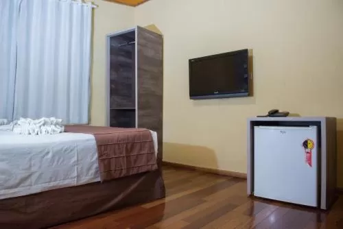 Bedroom, Bed in Hotel Iguaçu Centro