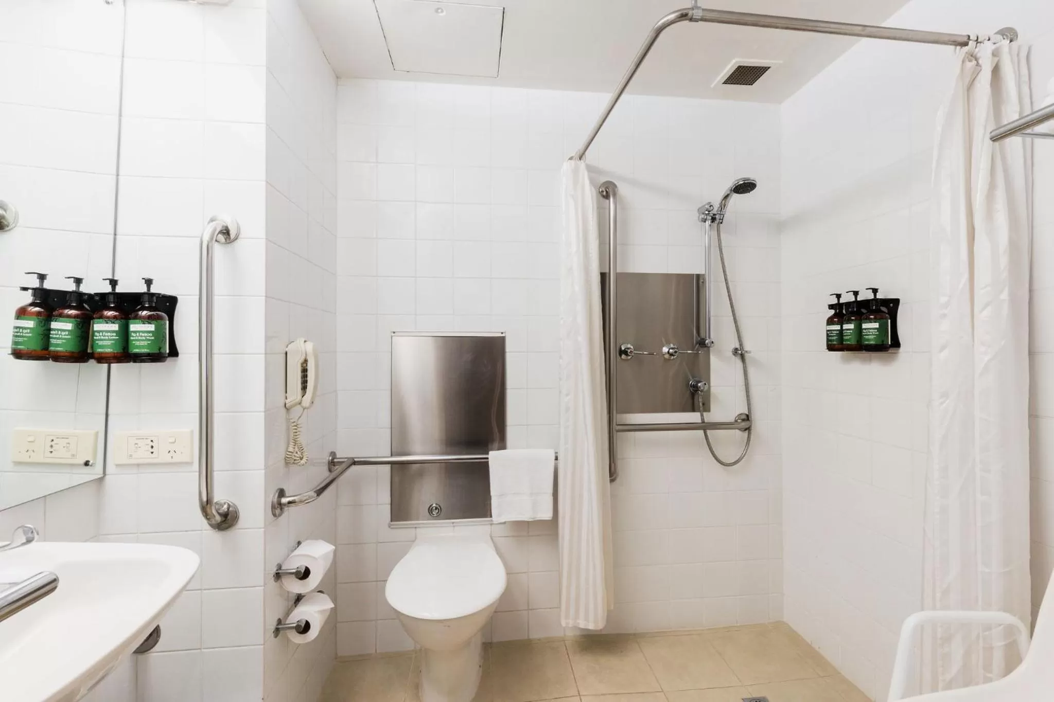 Shower in Crowne Plaza Canberra by IHG