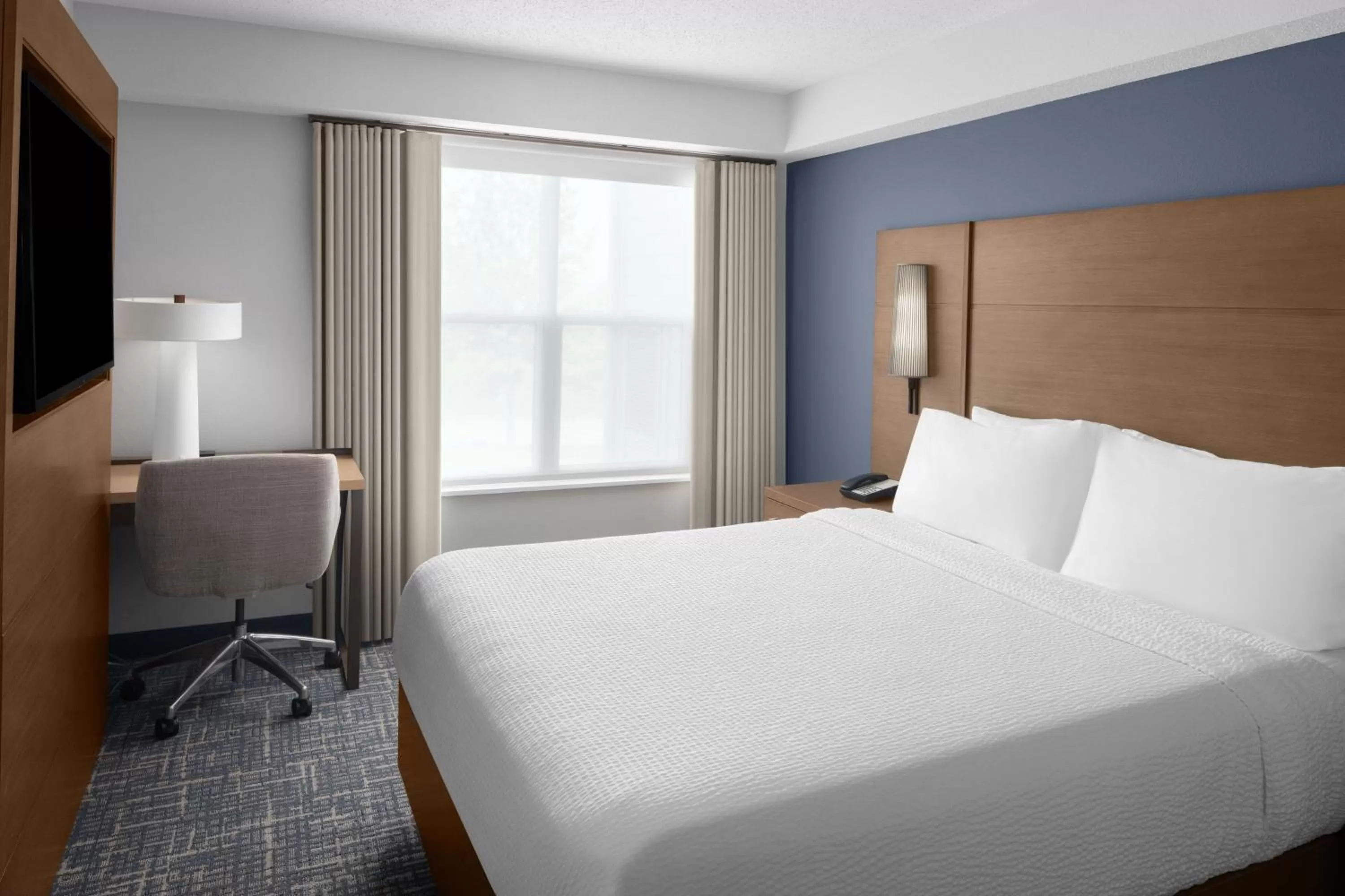 Bedroom, Bed in Residence Inn by Marriott Holland