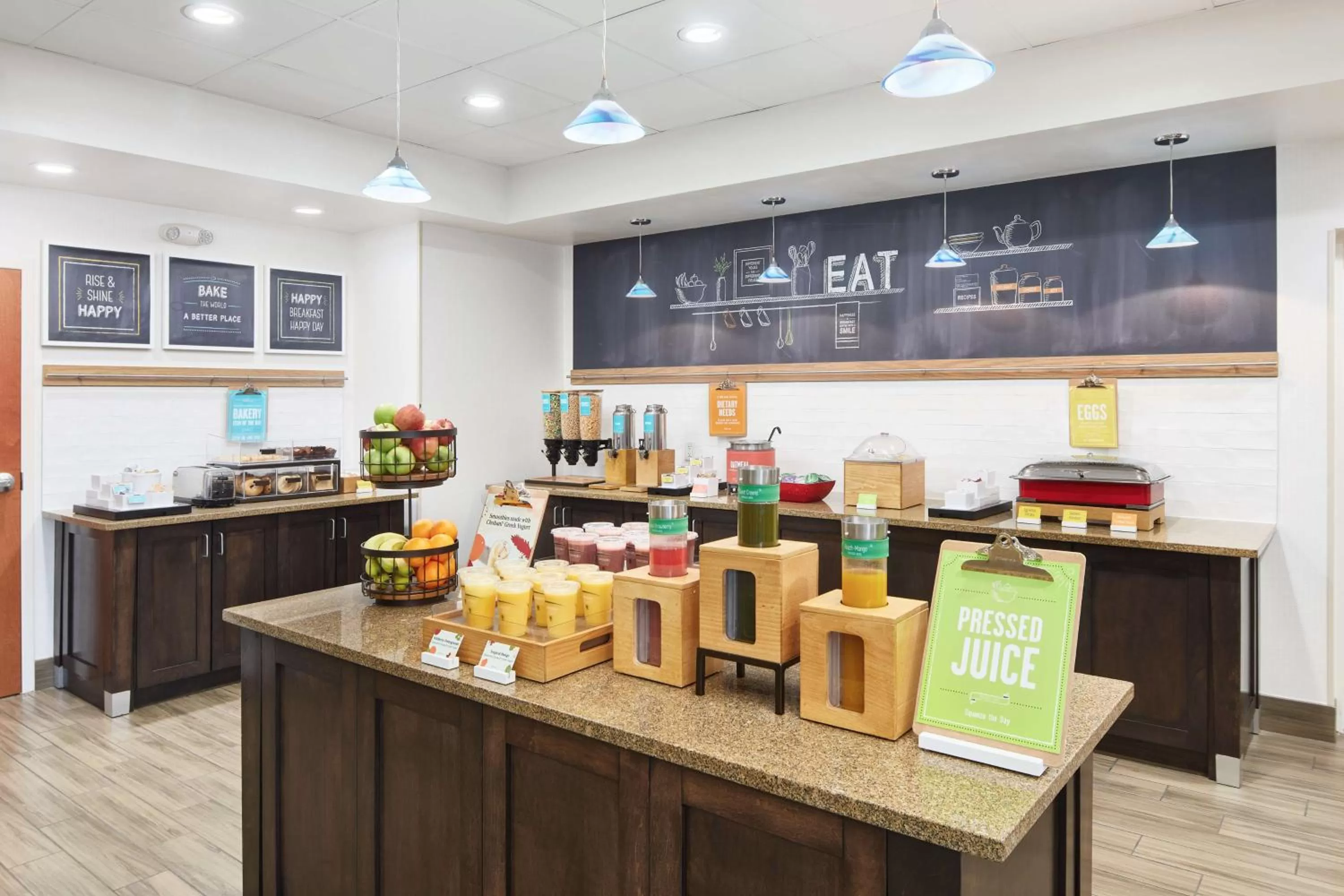 Breakfast in Hampton Inn Plant City