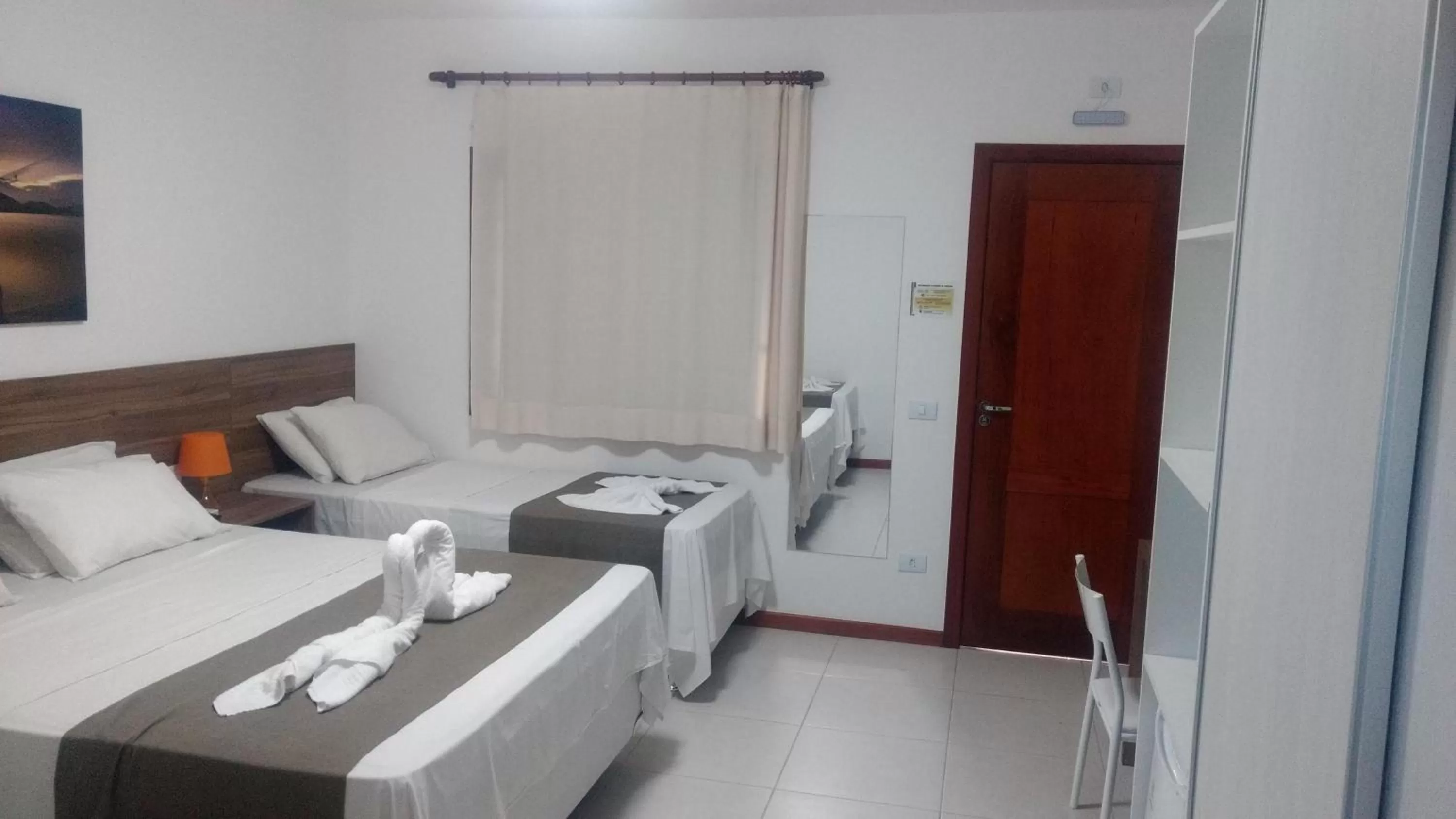 Bed in Hotel Pousada Salvador Paradise