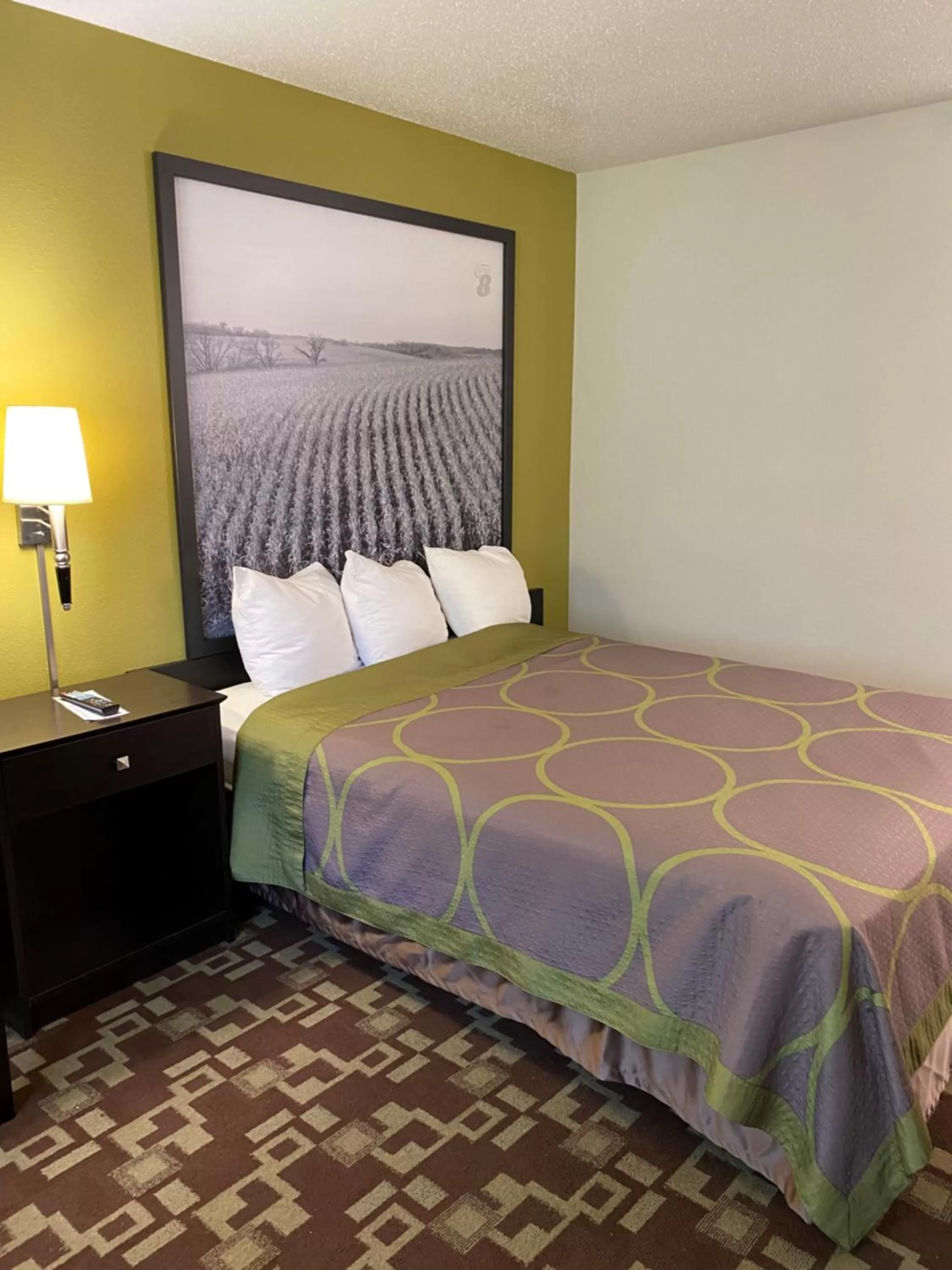 Bed in Super 8 by Wyndham Independence IA