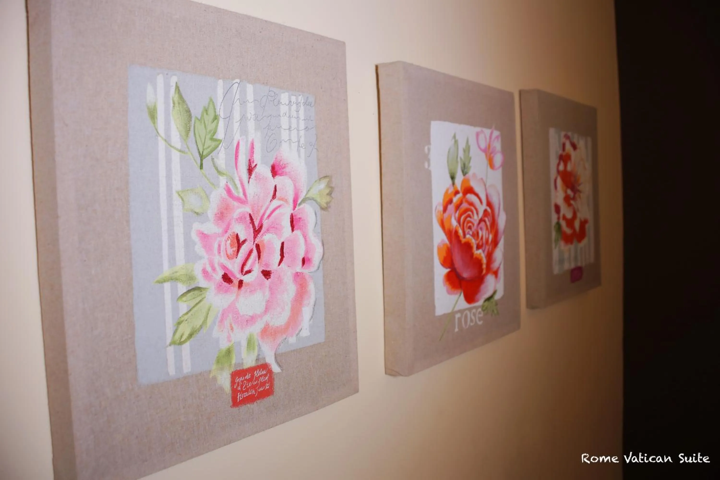 Decorative detail in Rome Vatican Suite