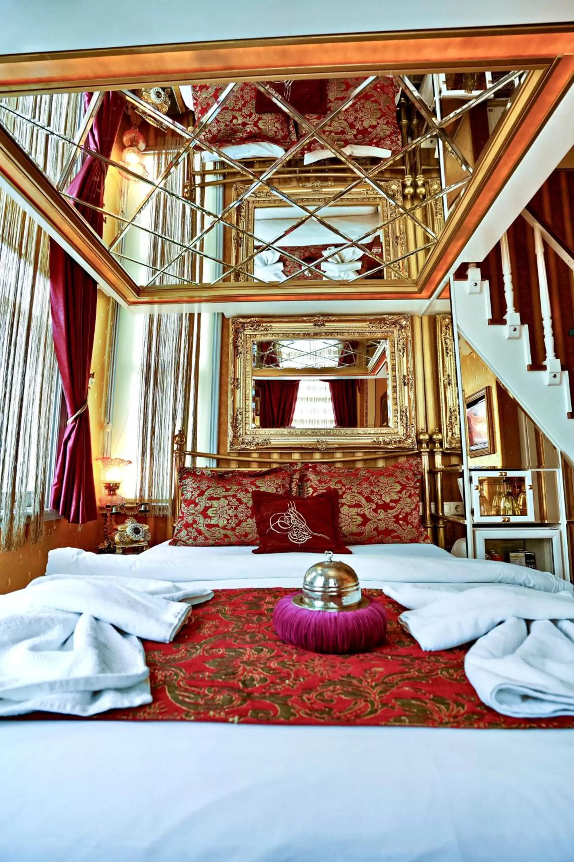 Decorative detail in Sultan Tughra Hotel