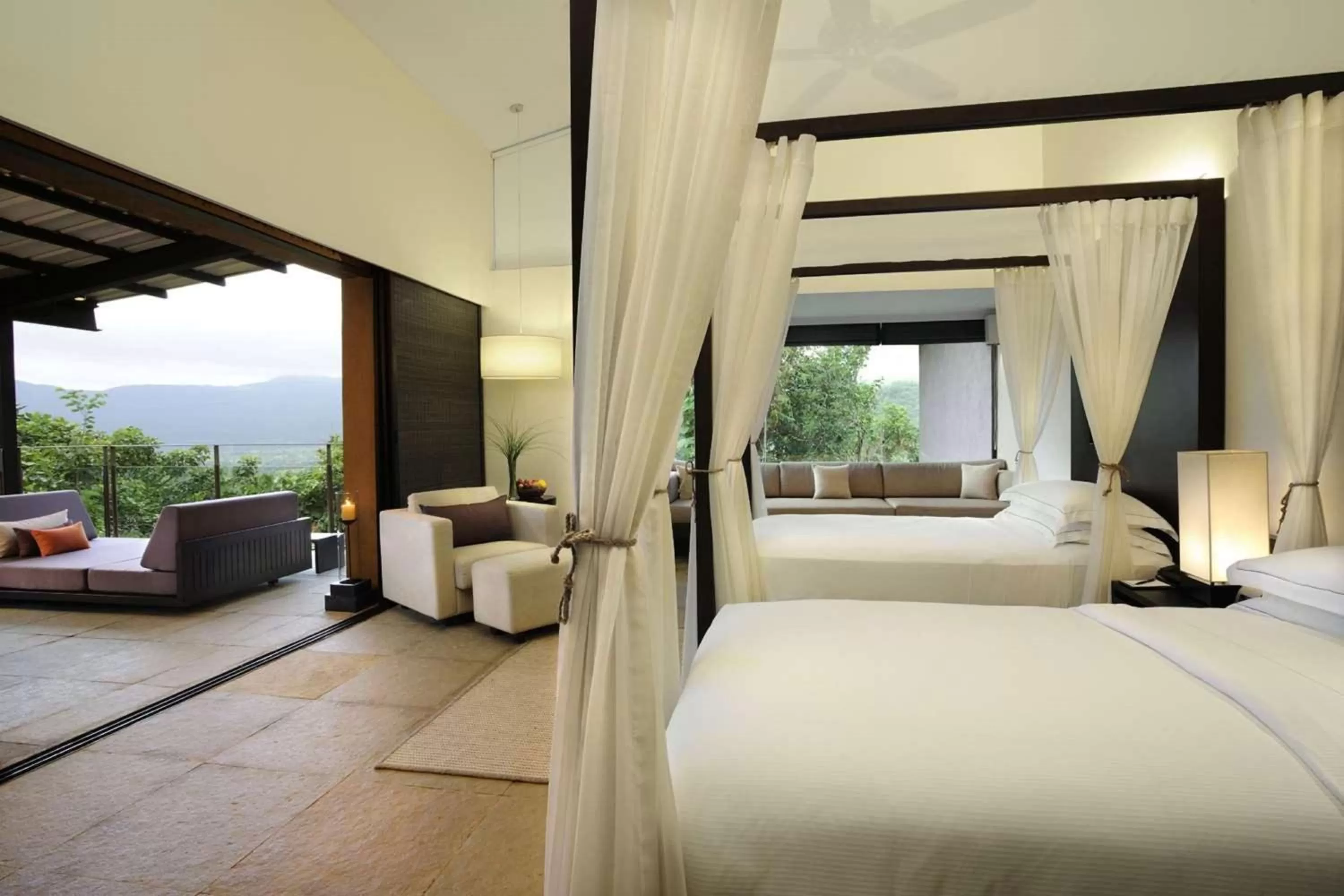 Twin Deluxe Valley Villa in Dharana at Shillim All Inclusive Luxury Wellness Retreat