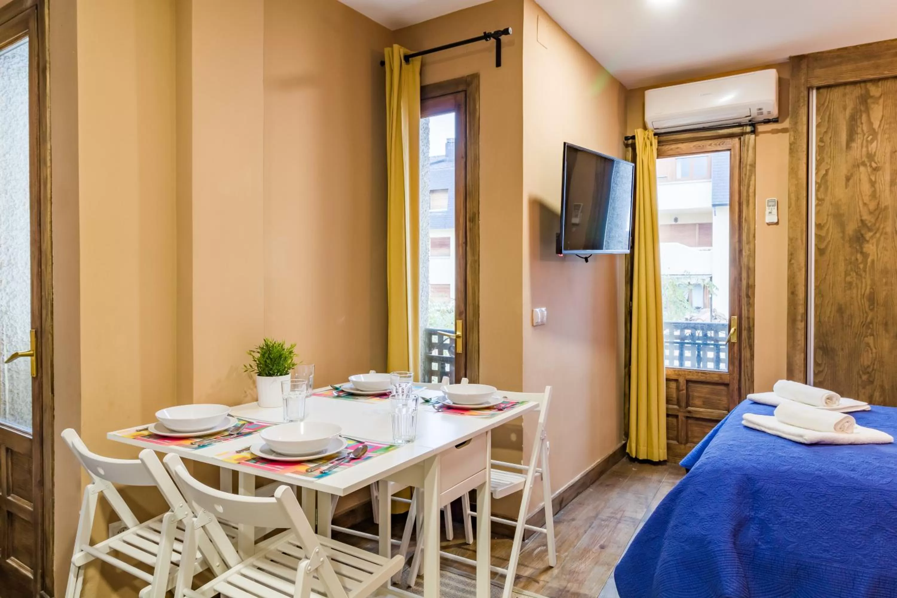 Dining area in La Arbolada