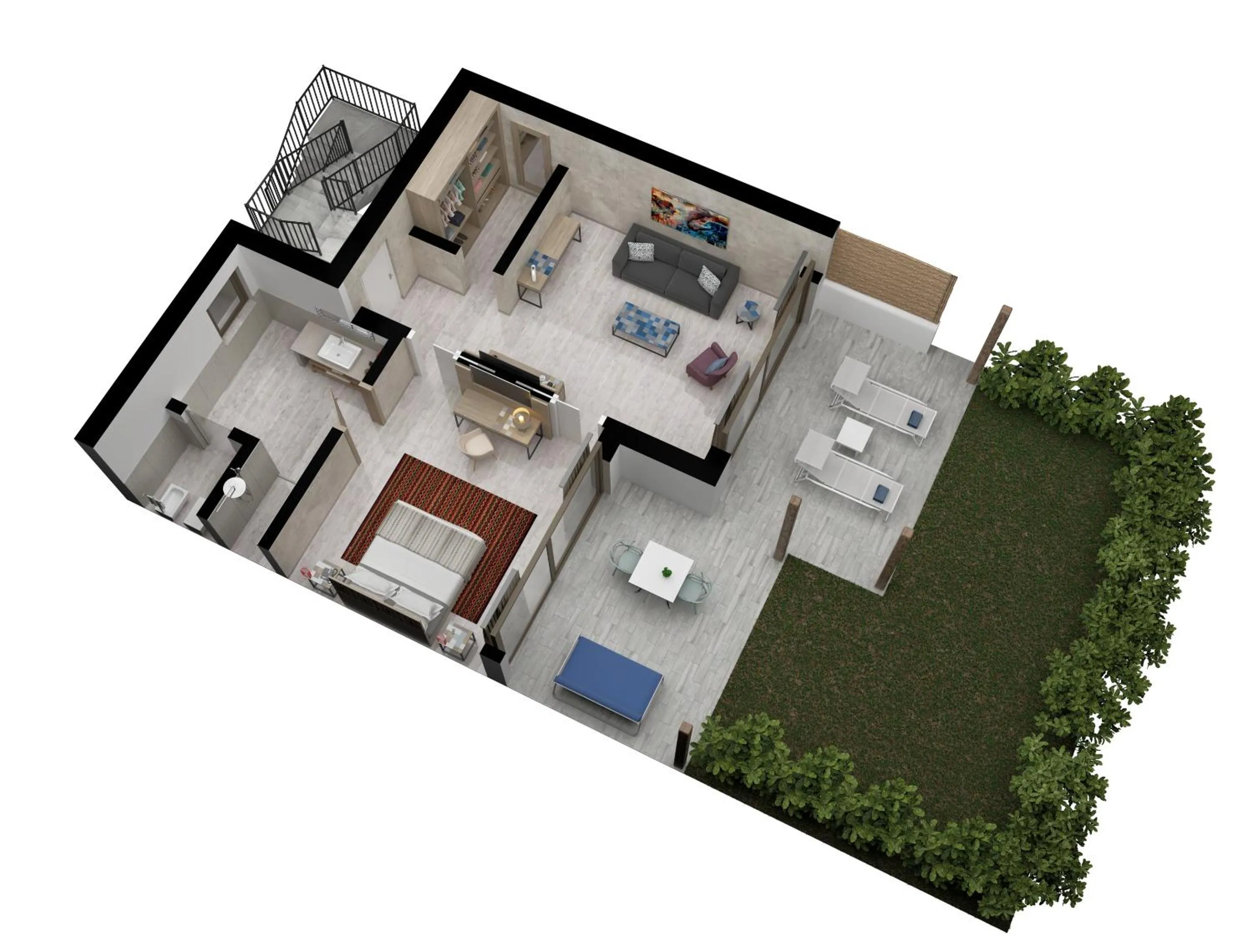 Floor plan in Baglioni Resort Sardinia - The Leading Hotels of the World