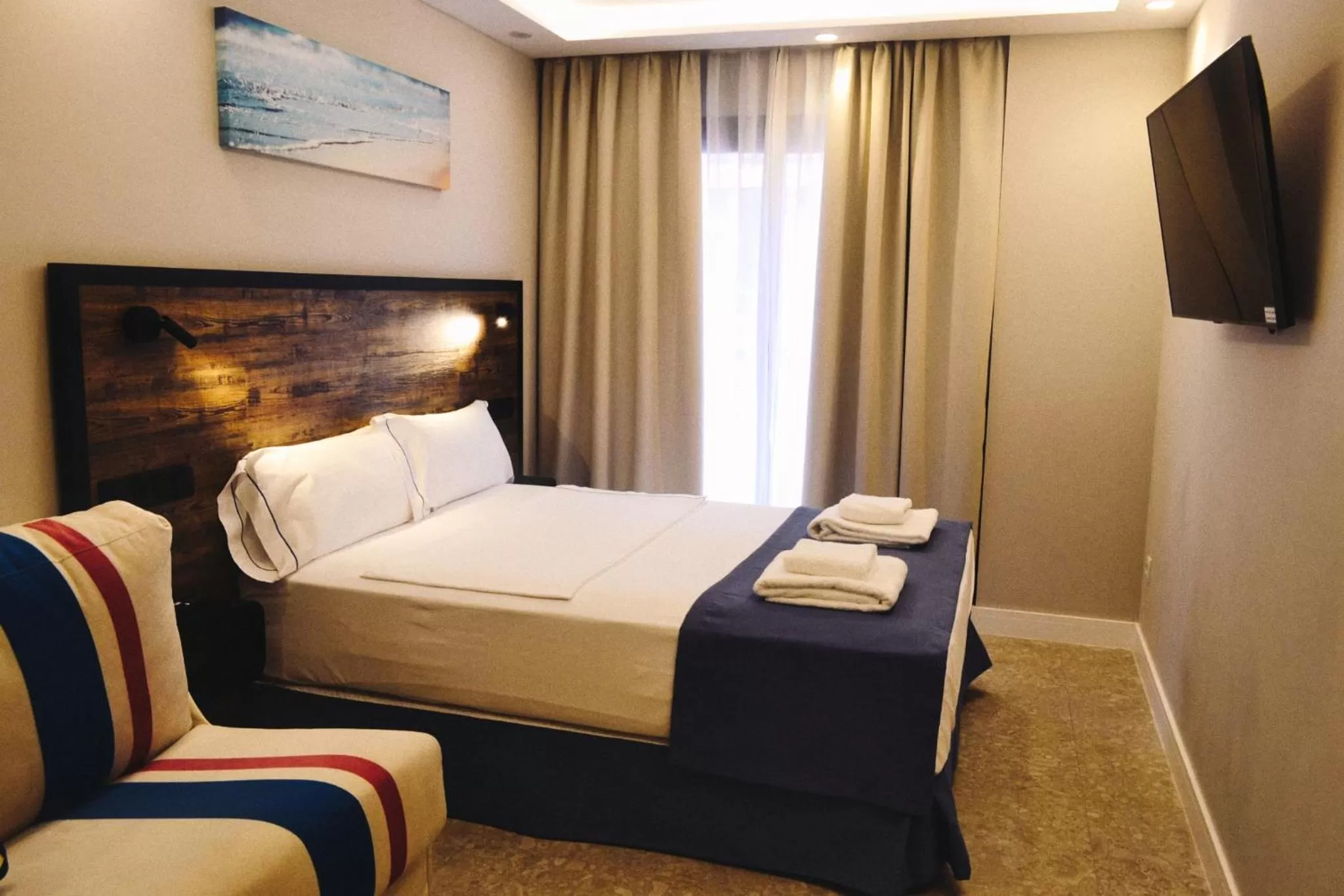 Bed in GBH Hotel-Apartamentos Posidonia