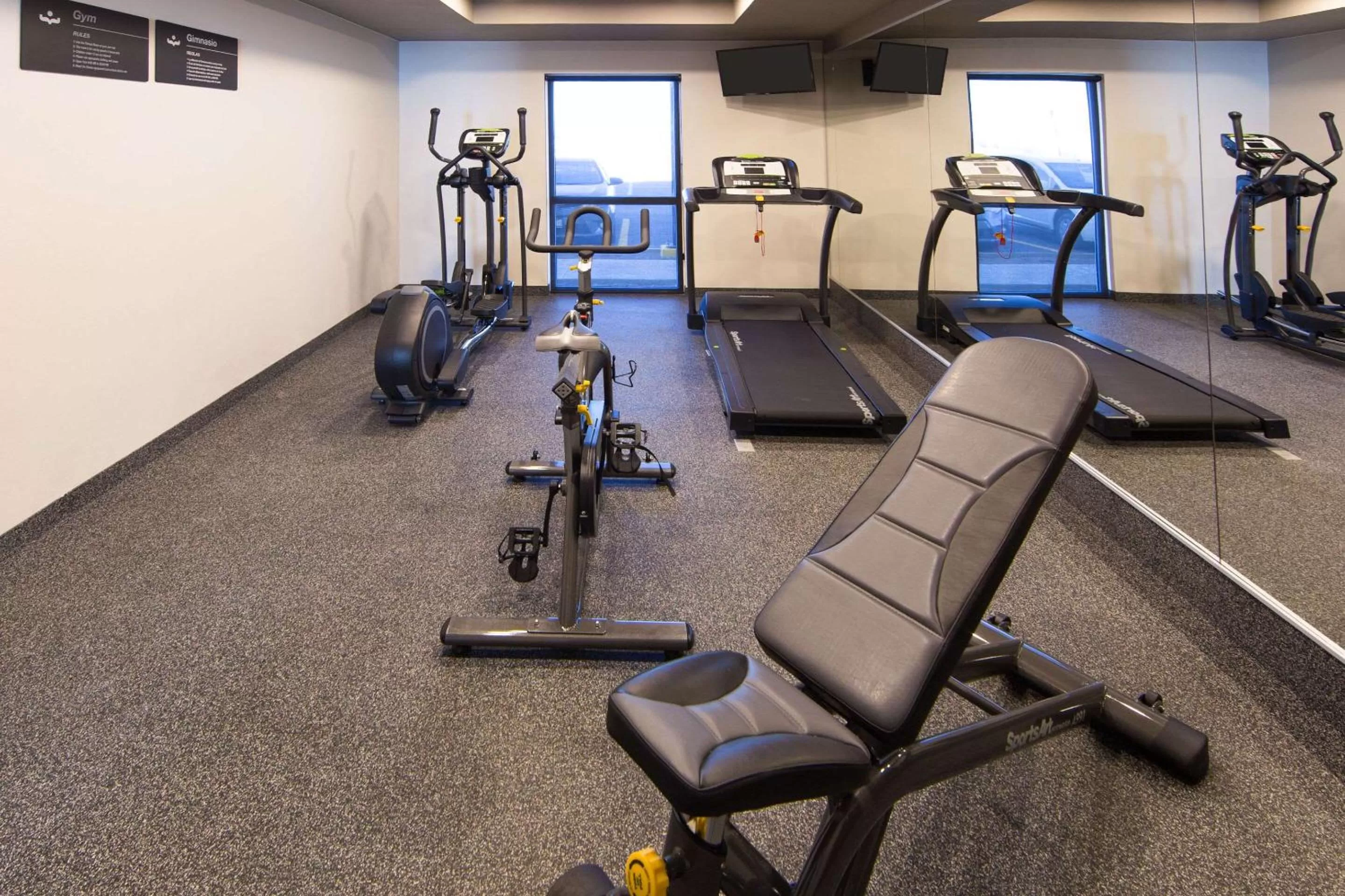 Fitness centre/facilities in Comfort Inn Delicias