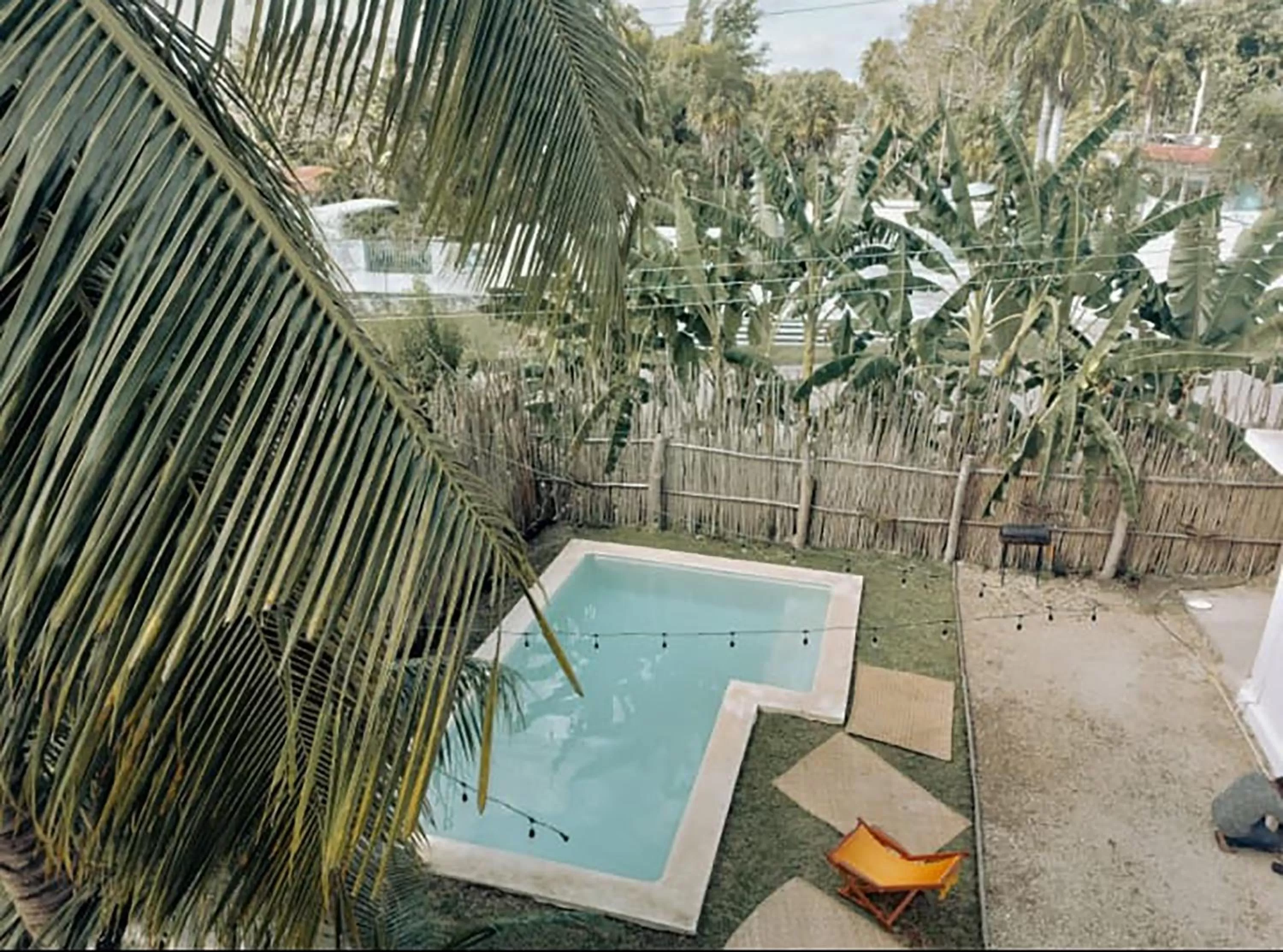 Swimming pool in Hotel Xa´an Bacalar