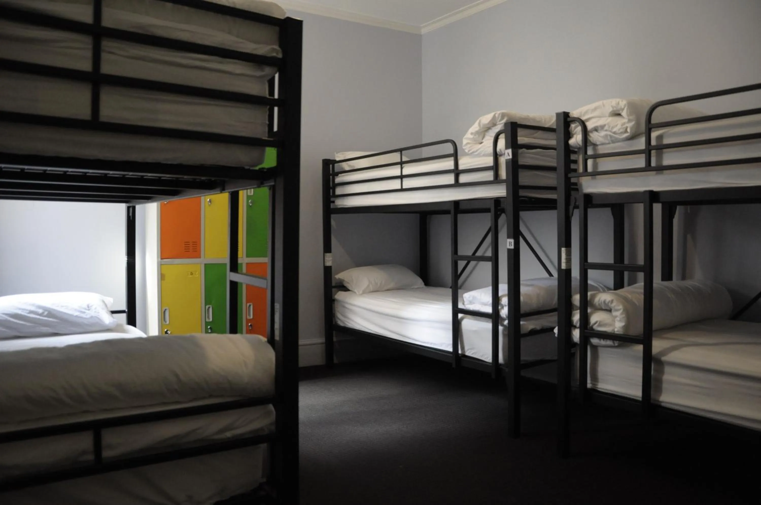 Bed in Backpackers Imperial Hotel