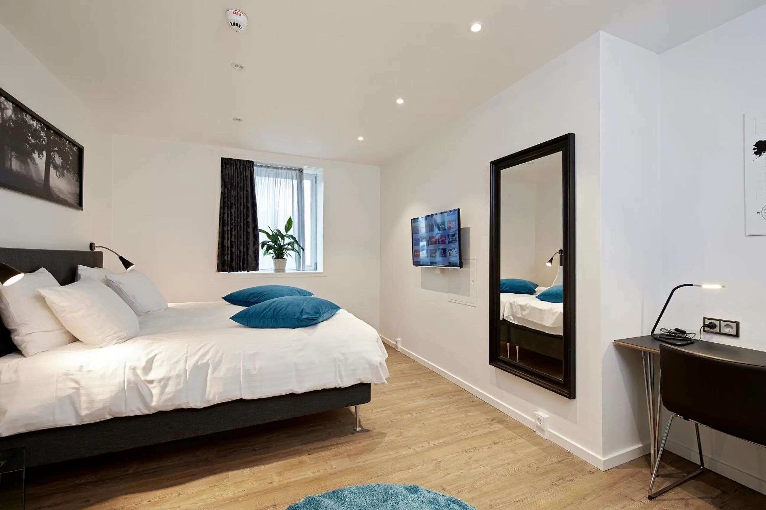 Bedroom, Bed in Living Suites