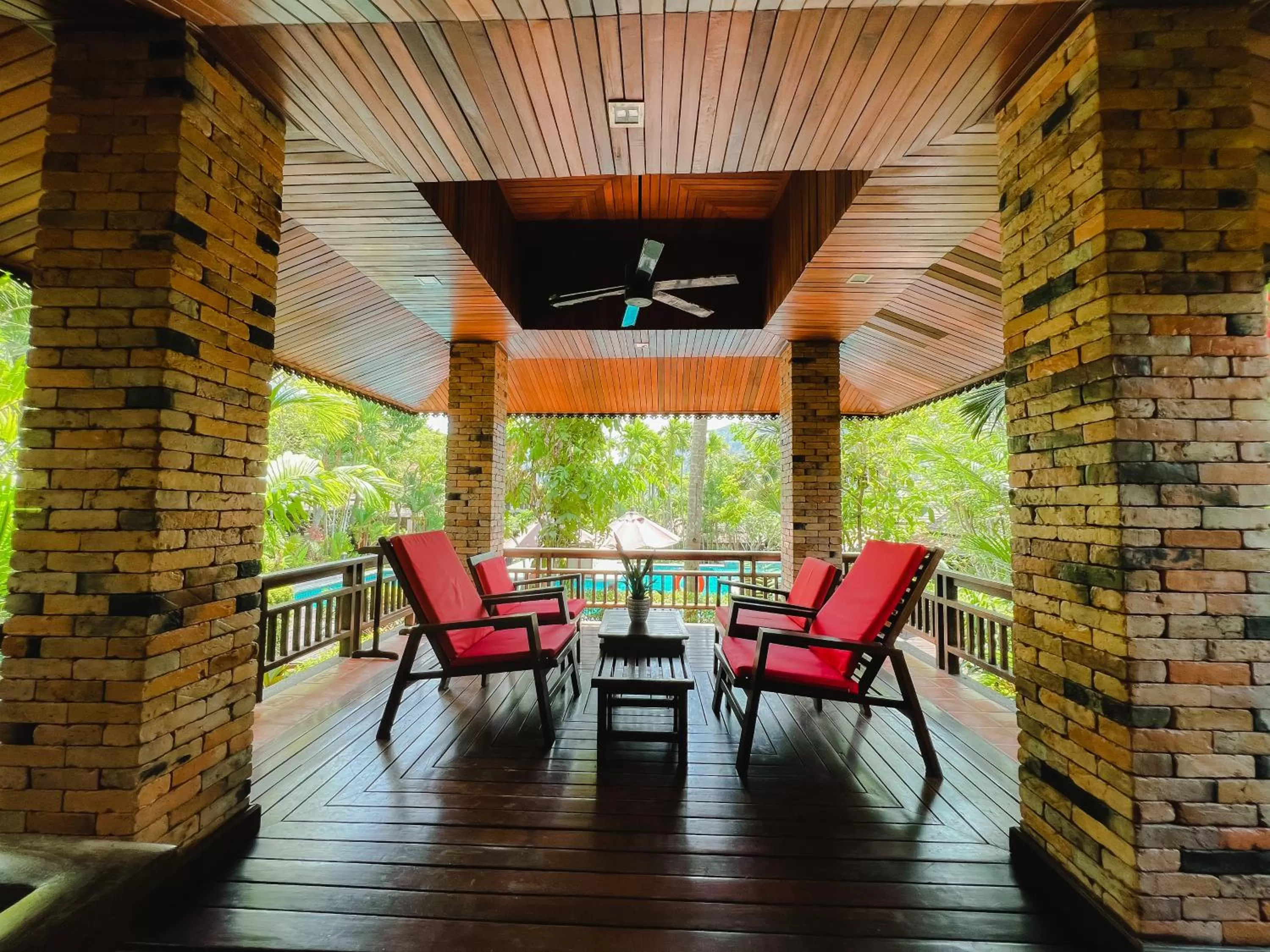 Balcony/Terrace in Aonang Phu Pi Maan Resort & Spa