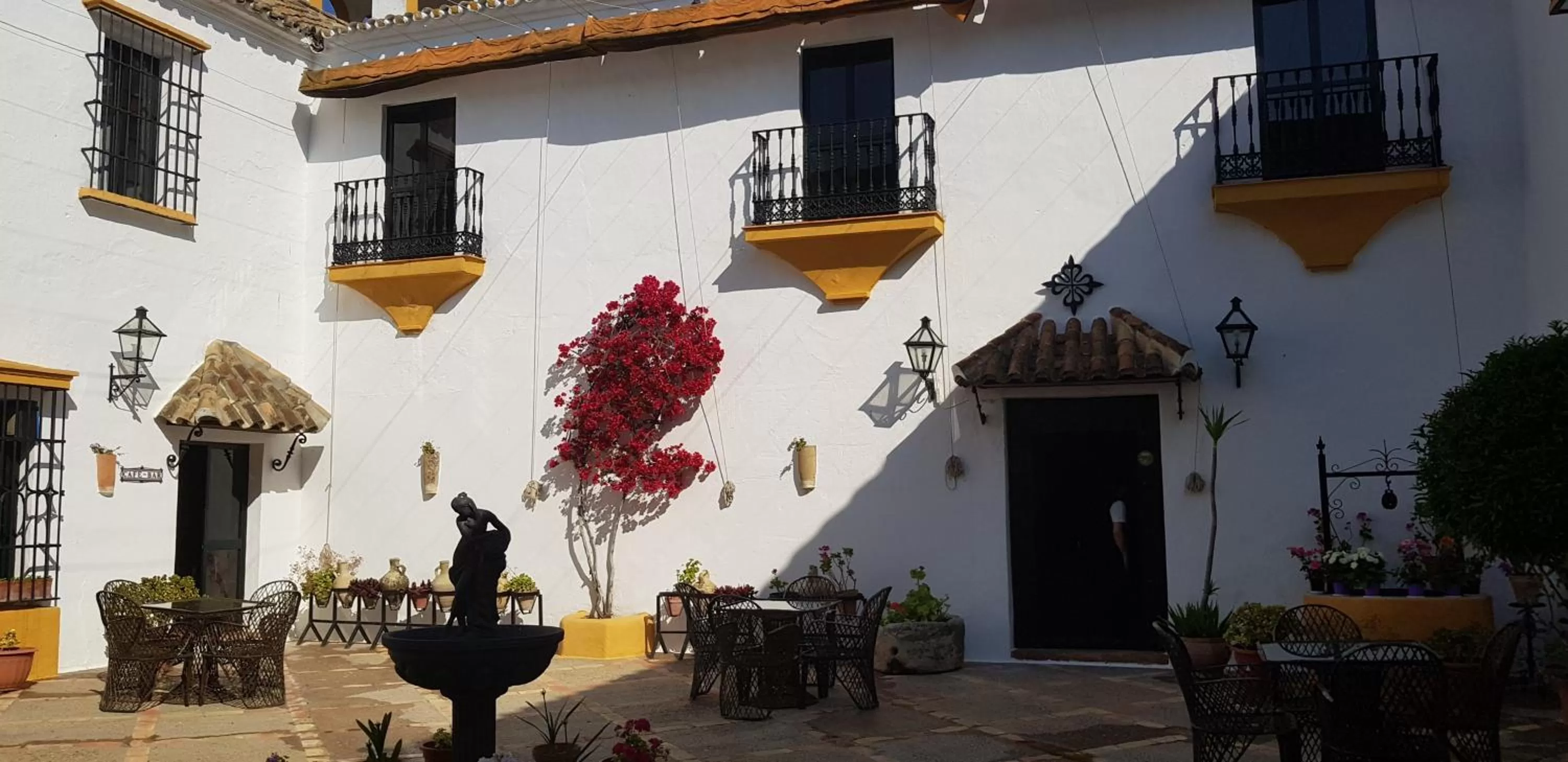 Balcony/Terrace in Hacienda El Santiscal Adults Only