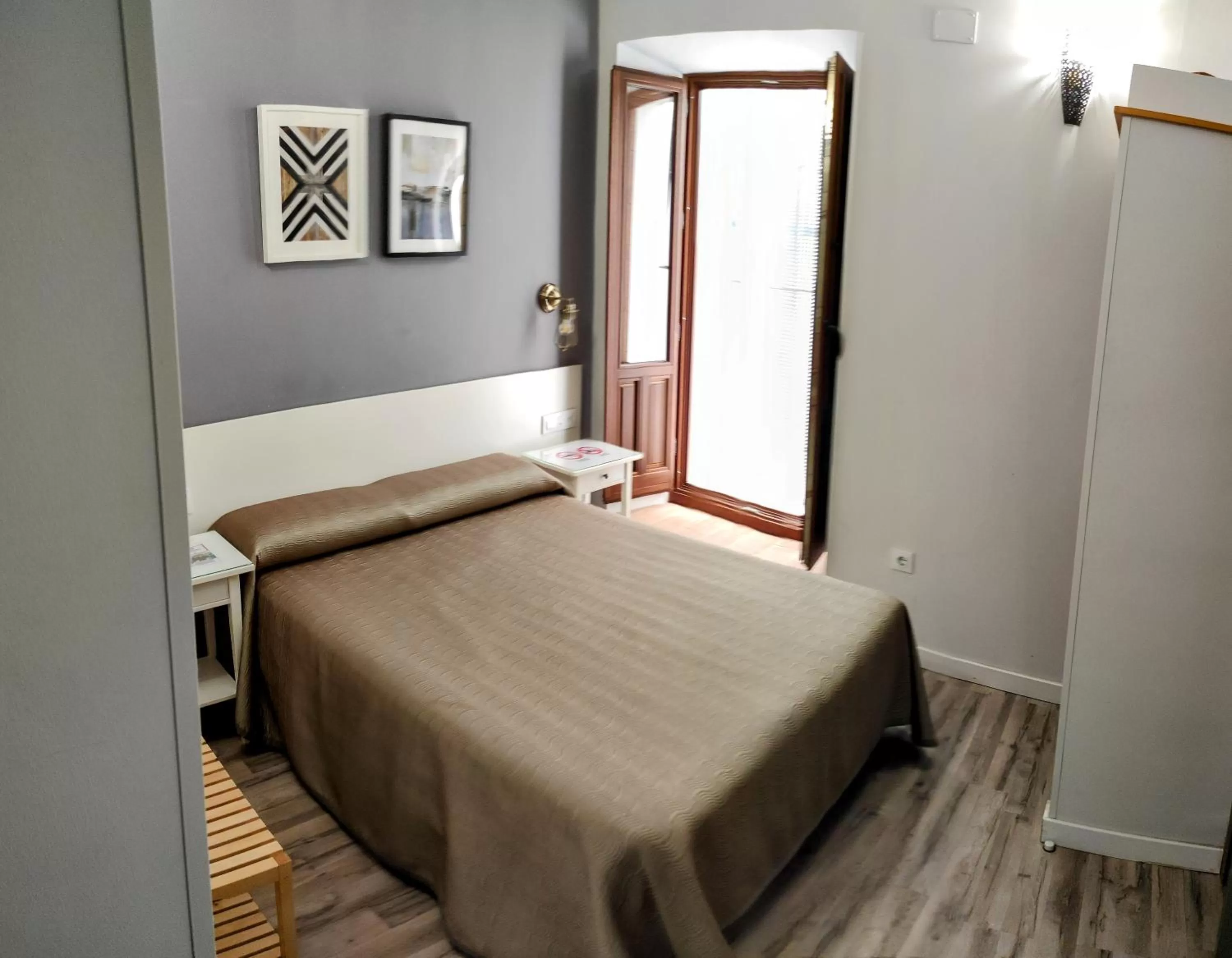 Bed in Hotel Patio de las Cruces