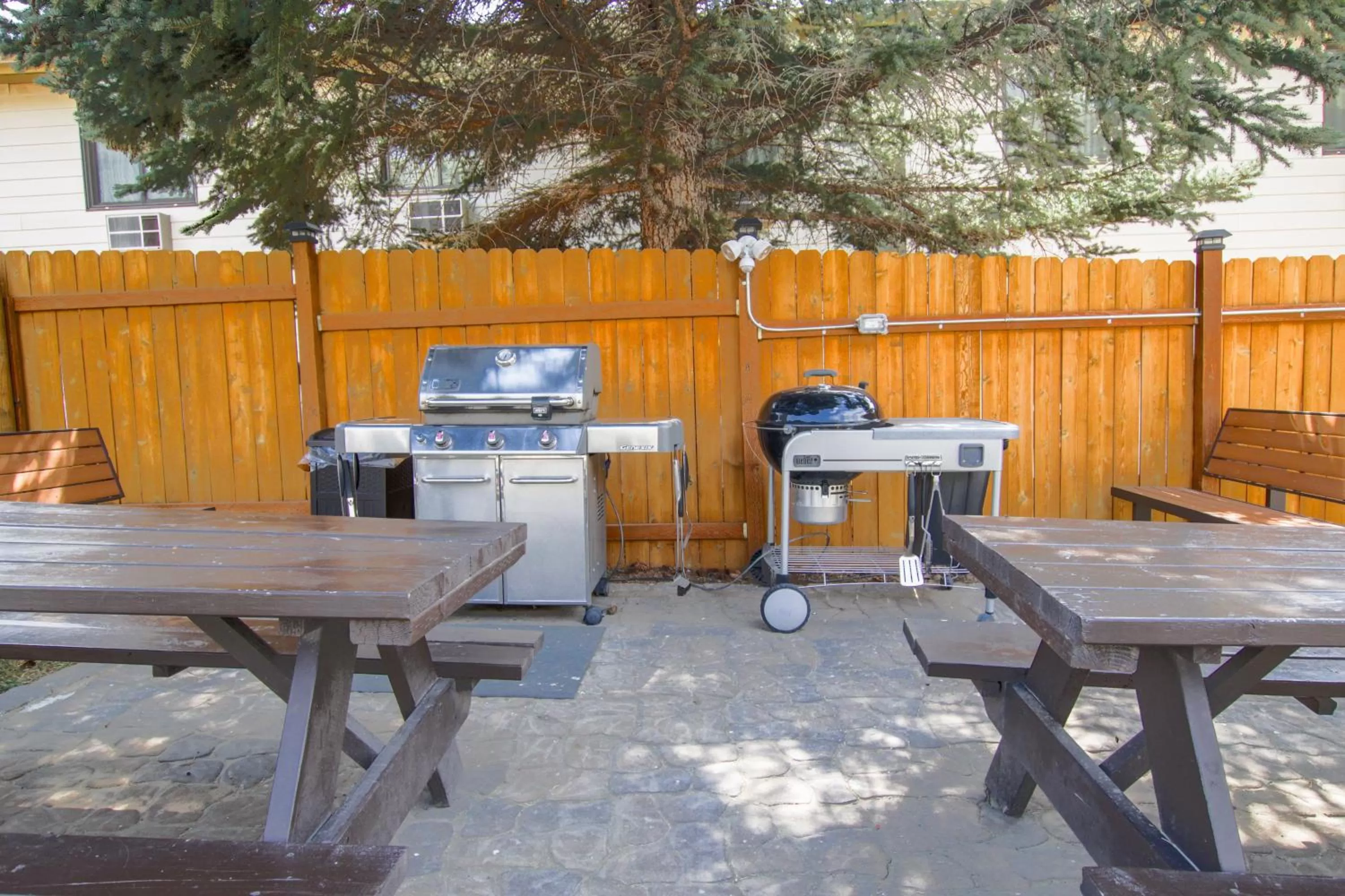Patio in Yellowstone Gateway Inn