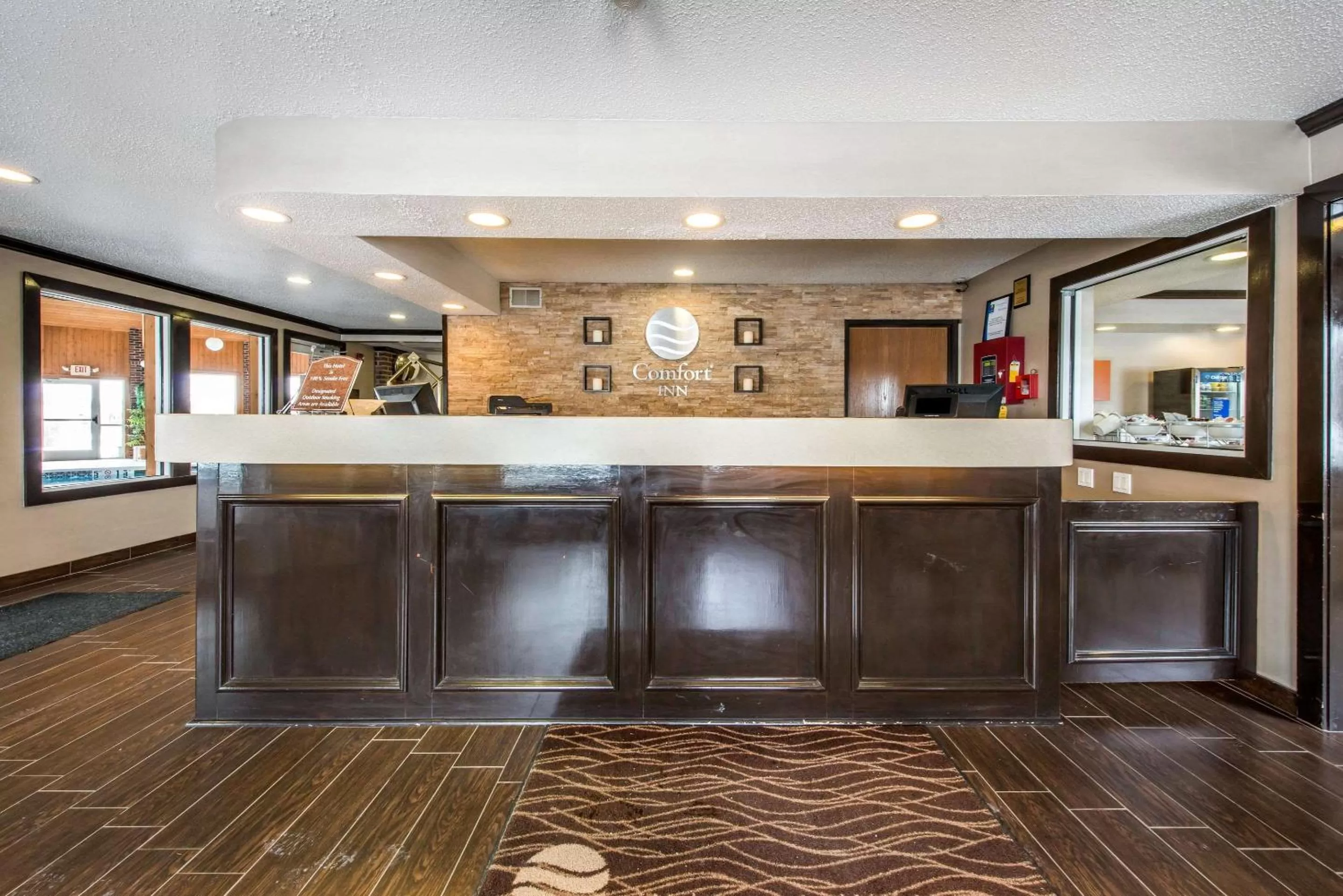 Lobby or reception in Comfort Inn