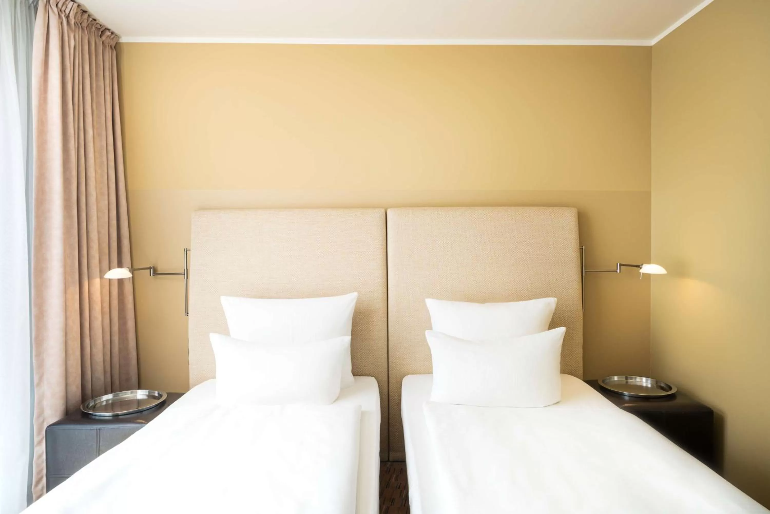 Bedroom, Bed in elaya hotel hamburg finkenwerder