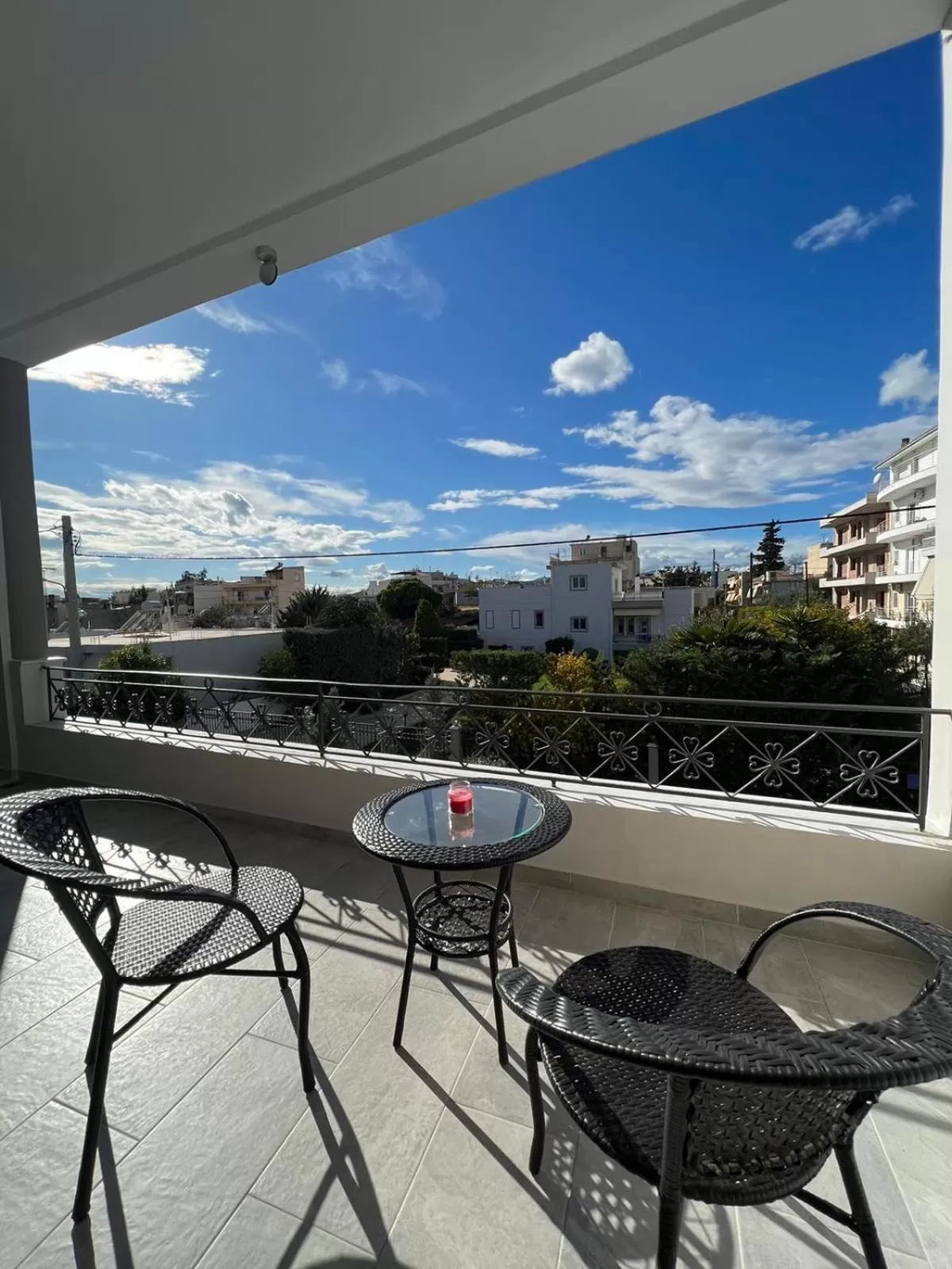 Balcony/Terrace in Elefsinian Mysteries Apartments