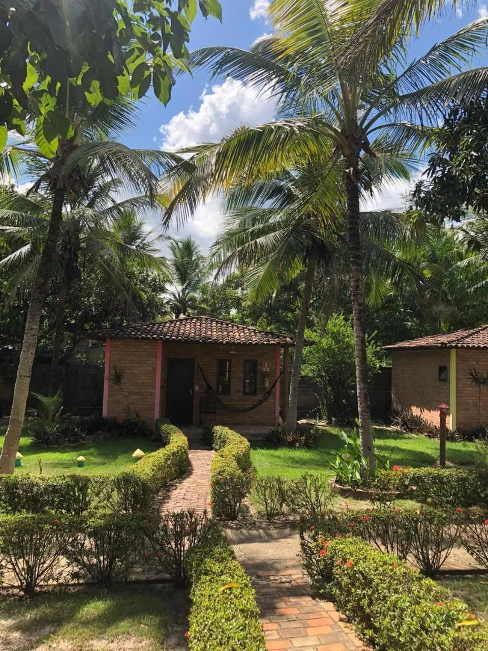 View (from property/room), Property Building in Pousada do Riacho