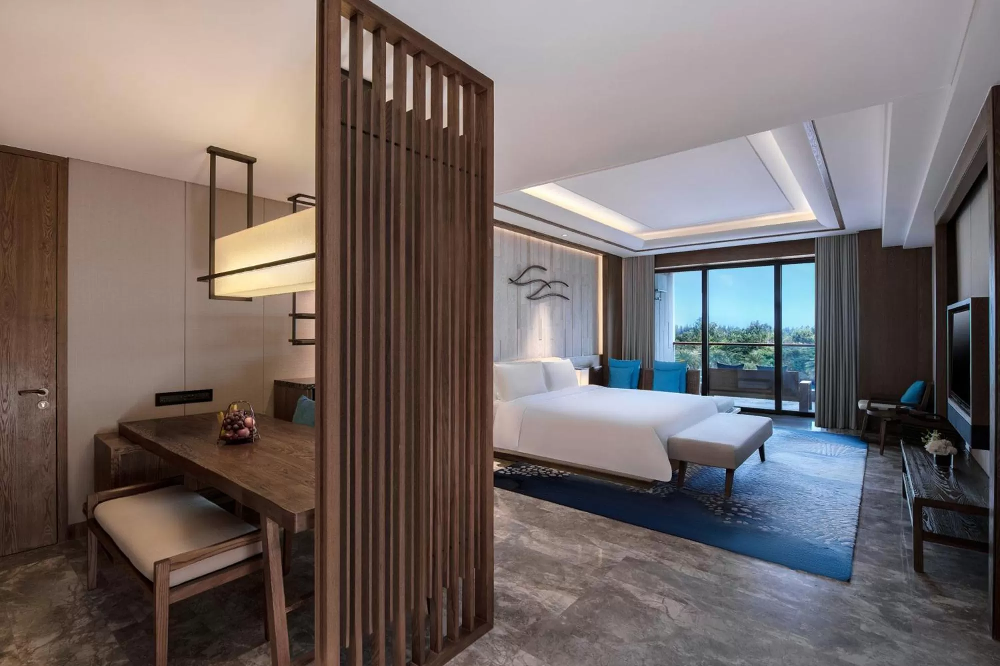 Photo of the whole room, Bed in InterContinental Sanya Haitang Bay Resort by IHG