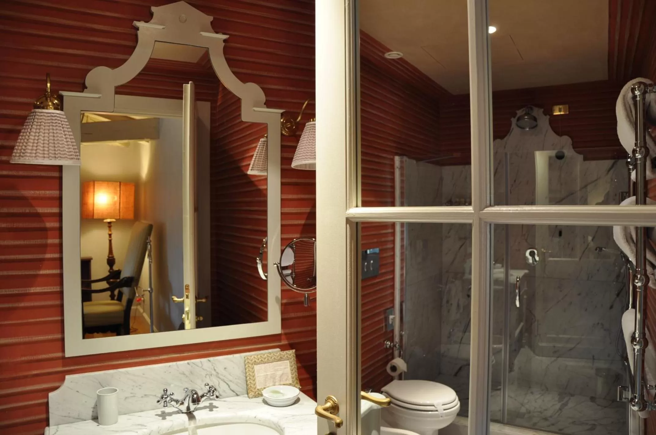 Bathroom in Antica Torre Tornabuoni