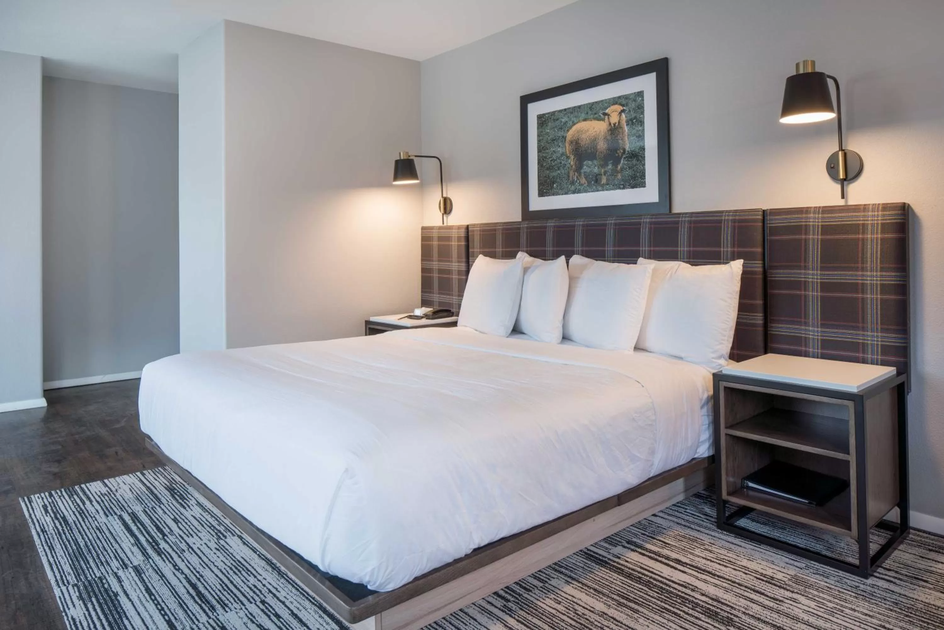 Bed in Hotel Ketchum