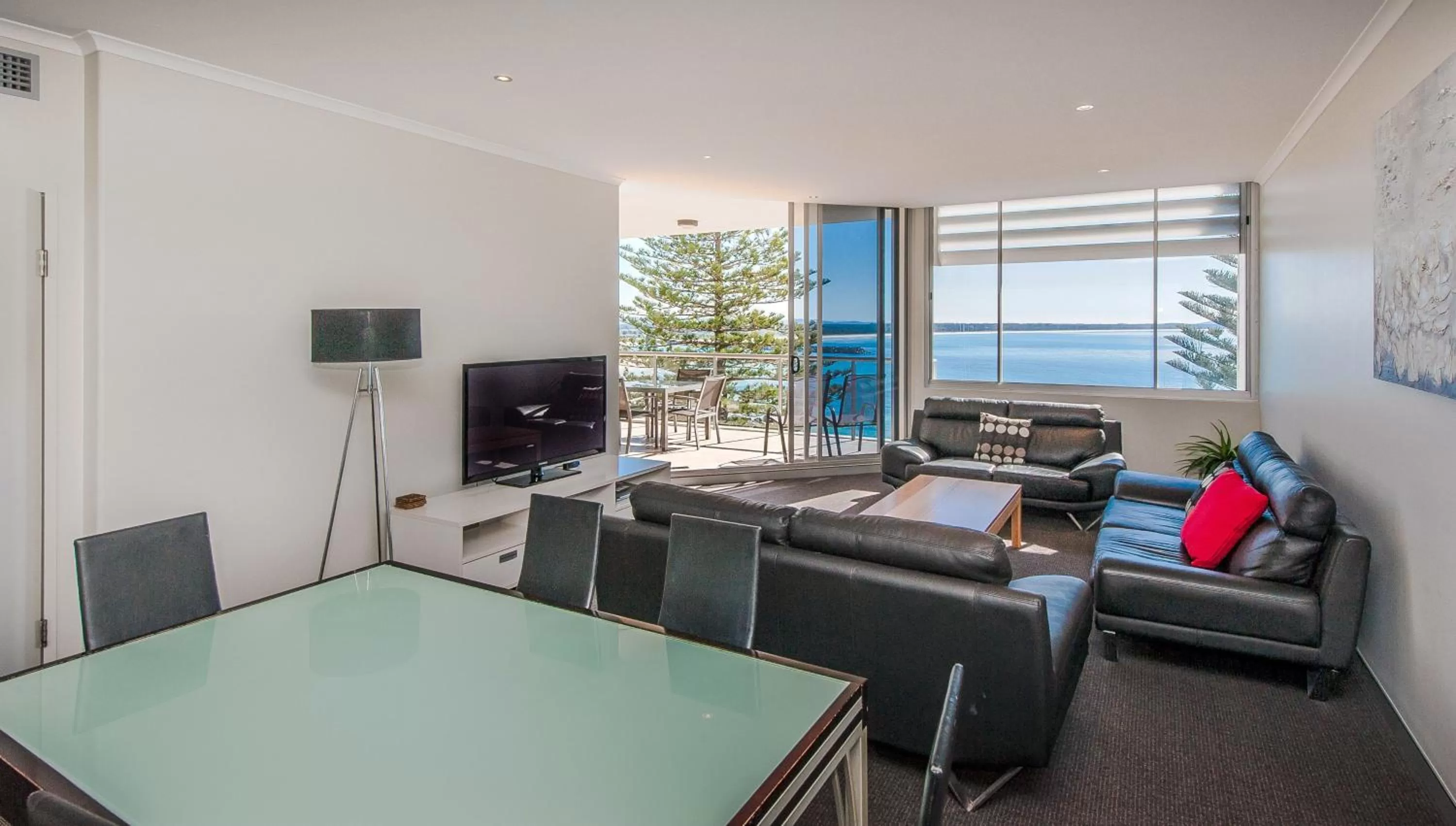 Living room, Seating Area in Sandcastle Apartments