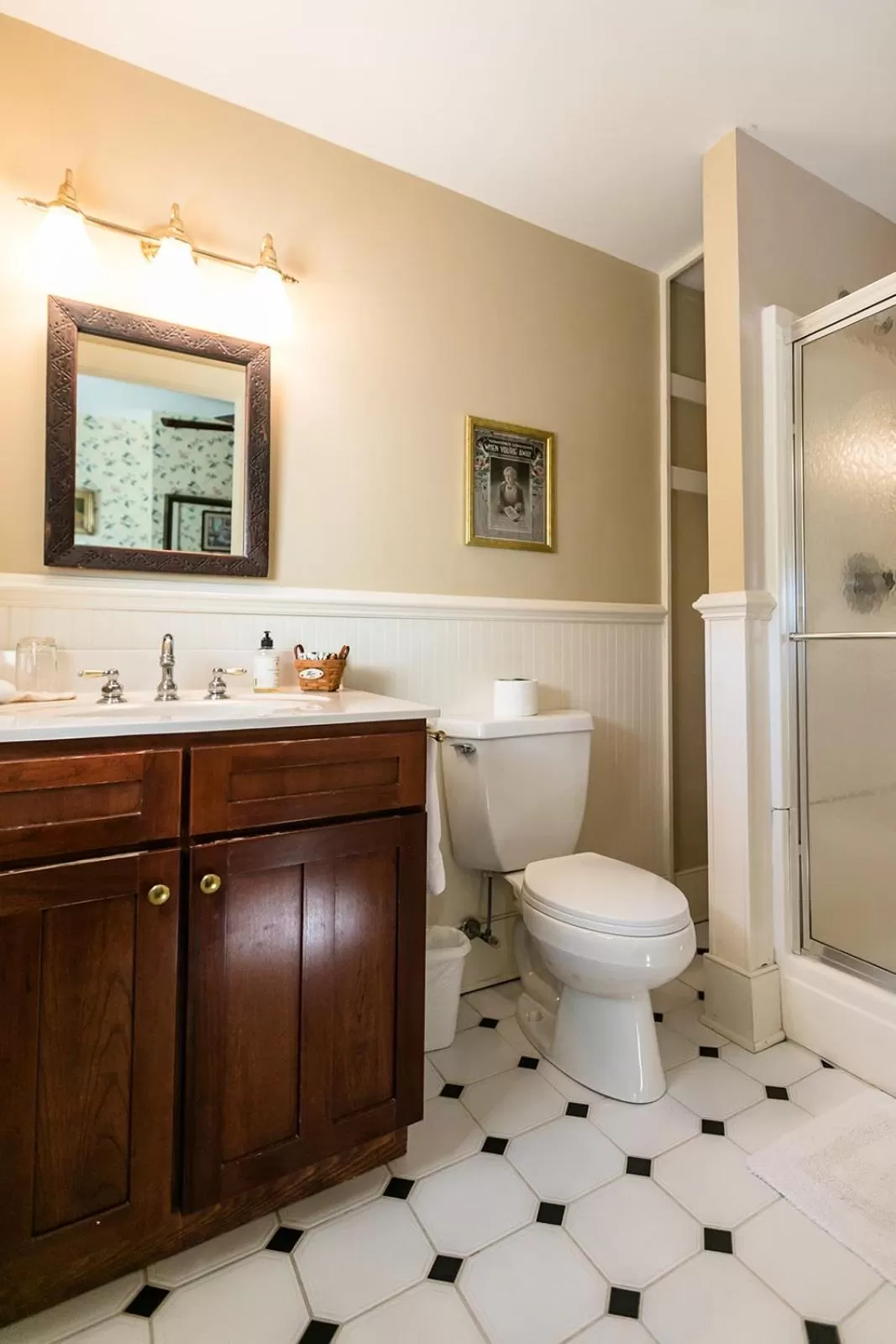 Toilet, Bathroom in The Babcock House