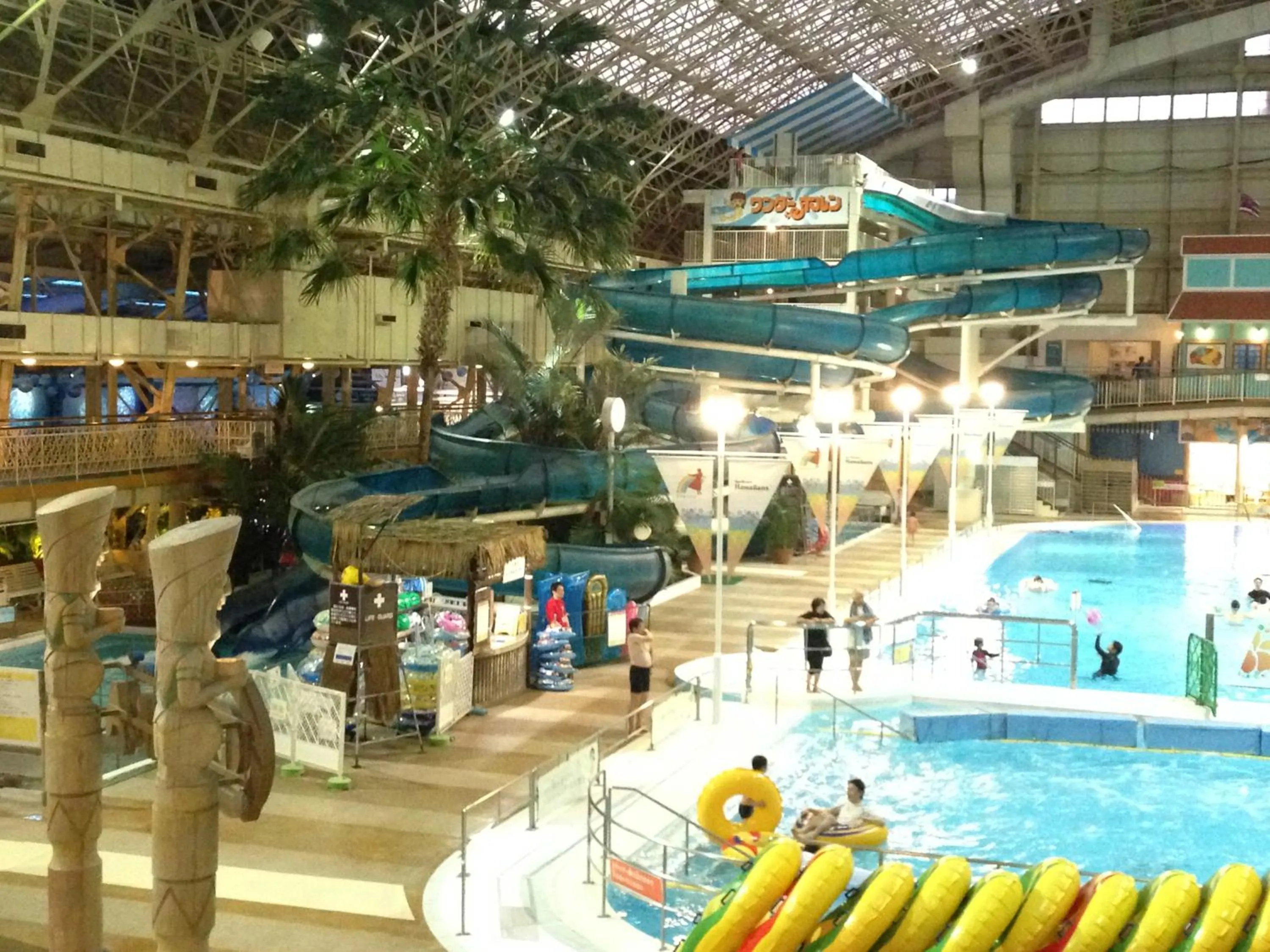 Aqua park in Hotel Crown Hills Iwaki