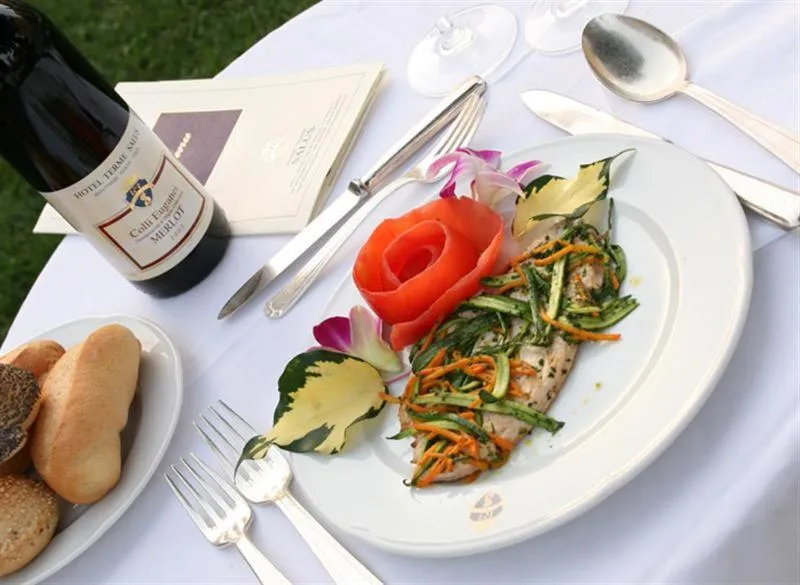Lunch in Hotel Terme Salus