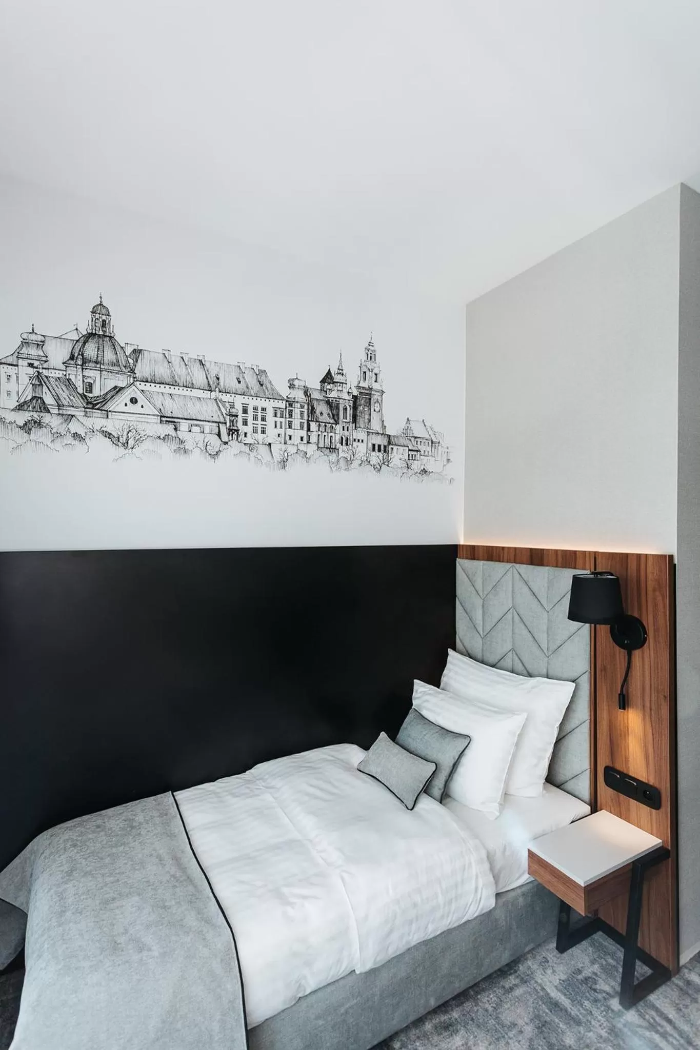 Bed in Focus Hotel Premium Kraków