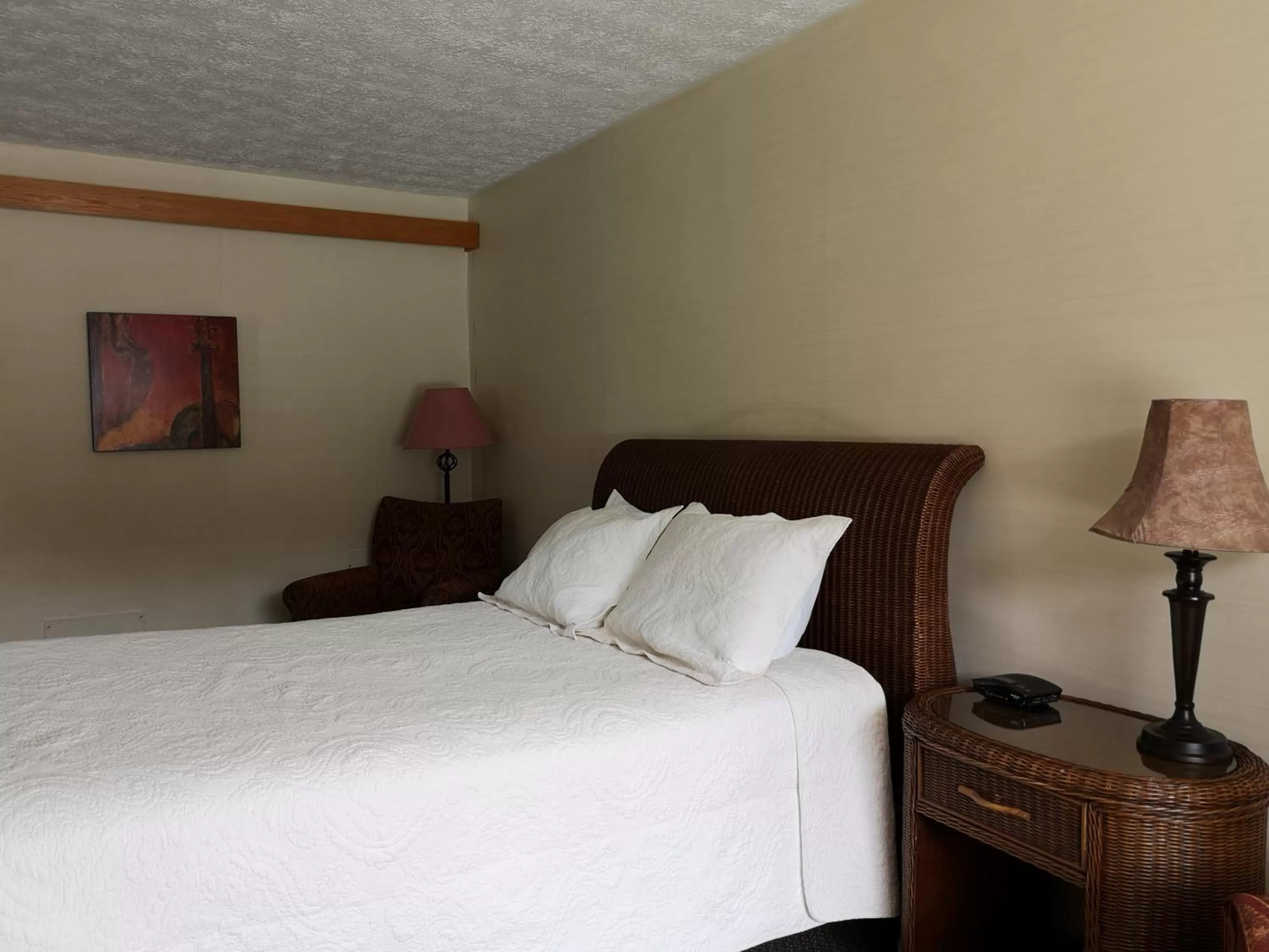 Bed in Hotellerie Jardins de Ville