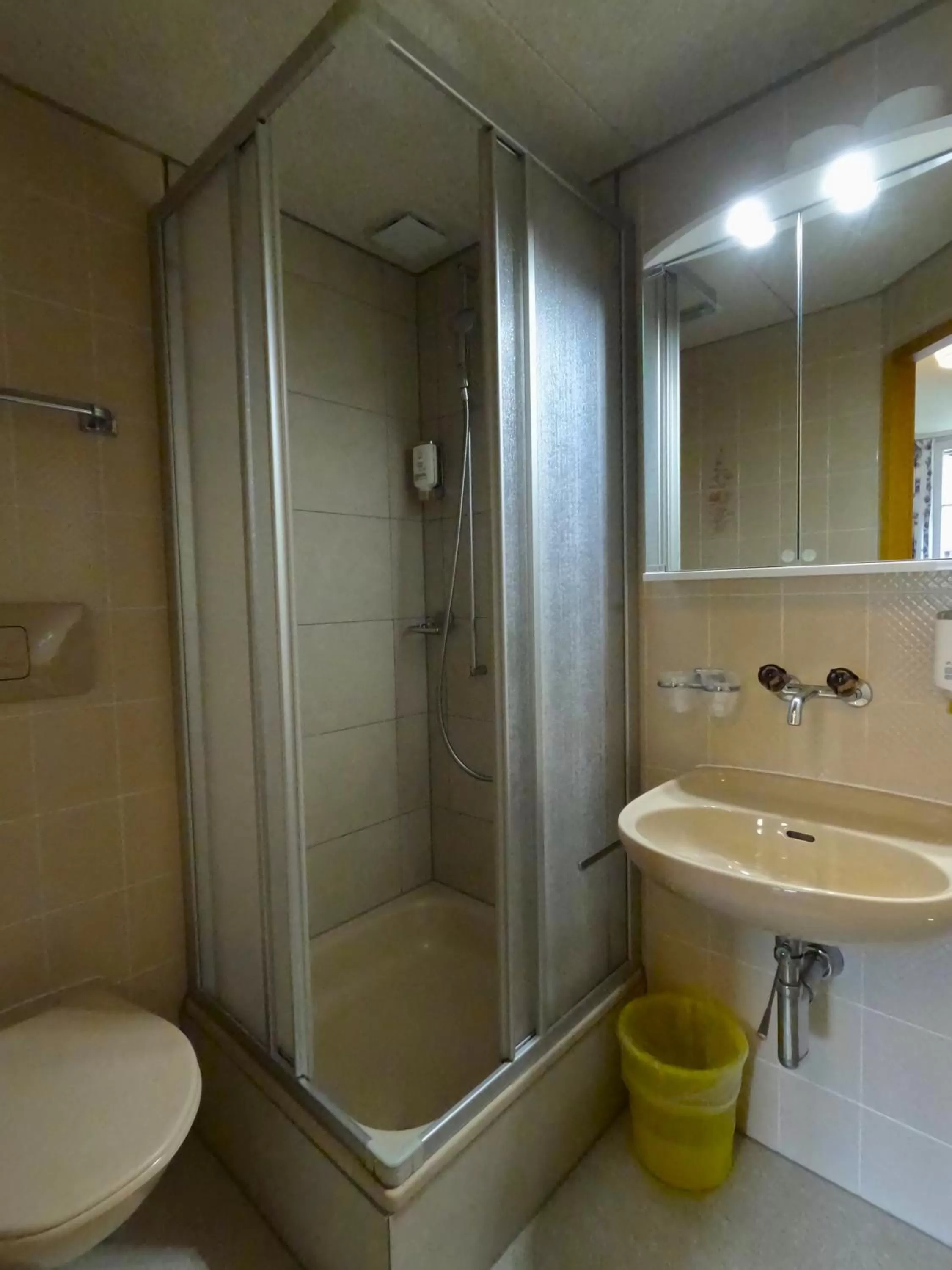 Shower in Alpenrose Hotel and Gardens