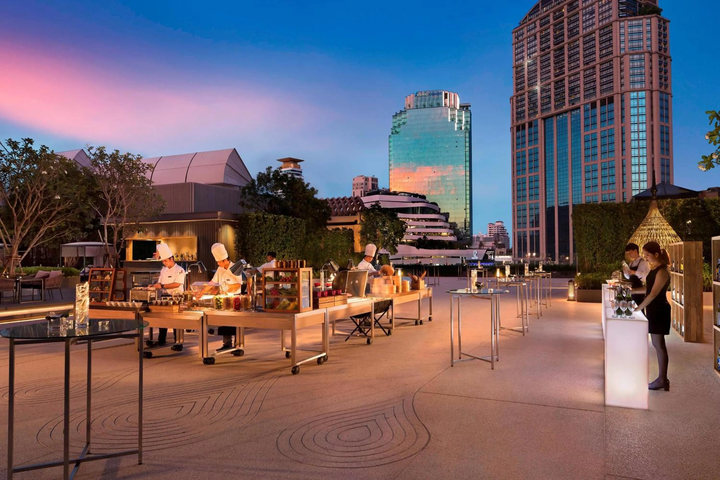 Lobby or reception in Bangkok Marriott Marquis Queens Park