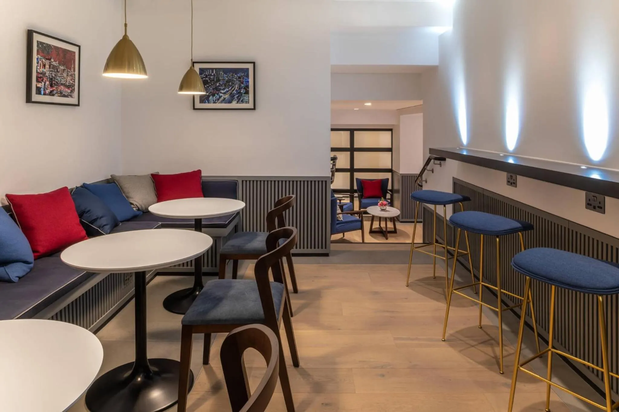Seating area in The Resident Covent Garden