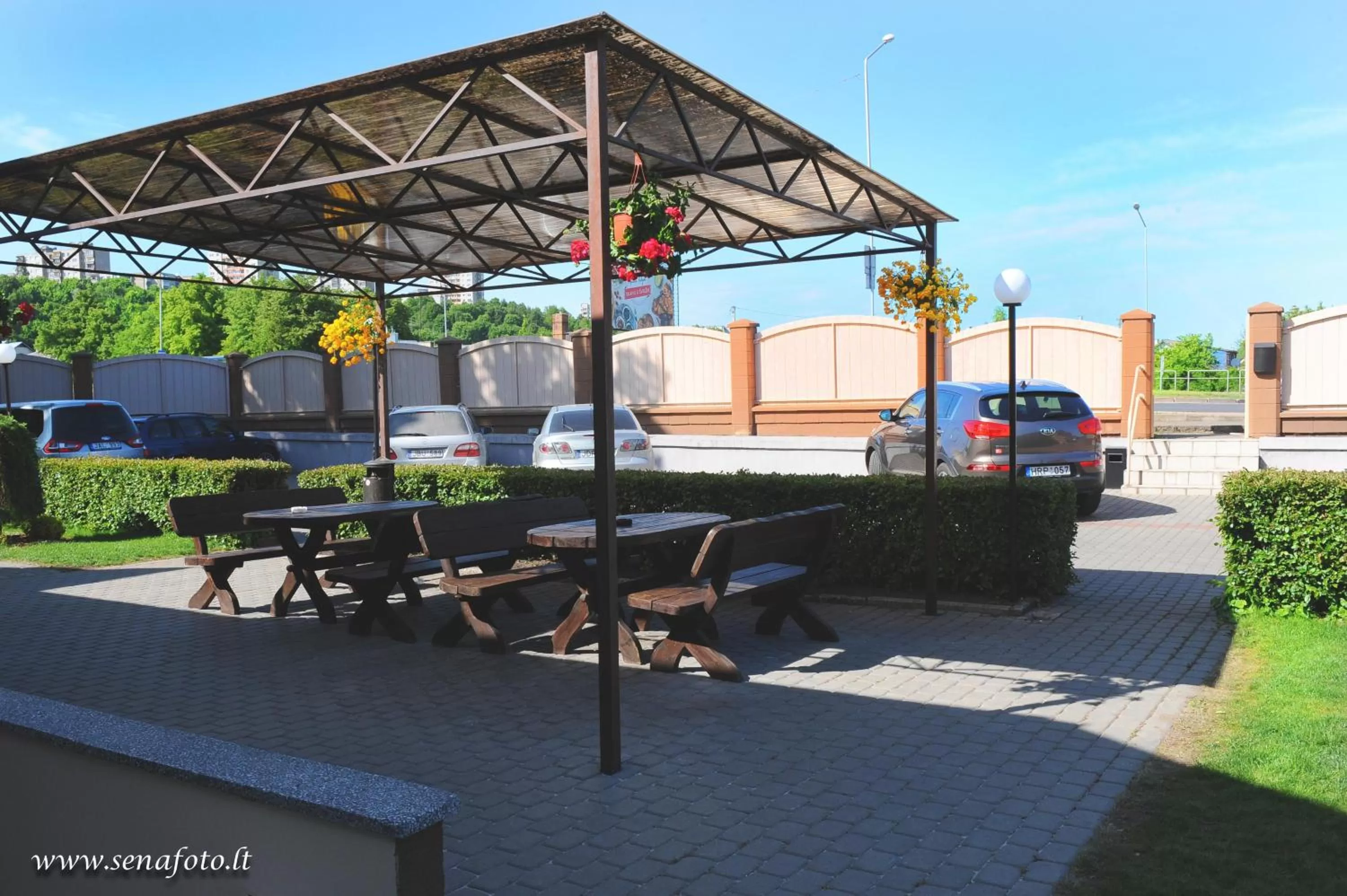 Patio in Olympus Hotel