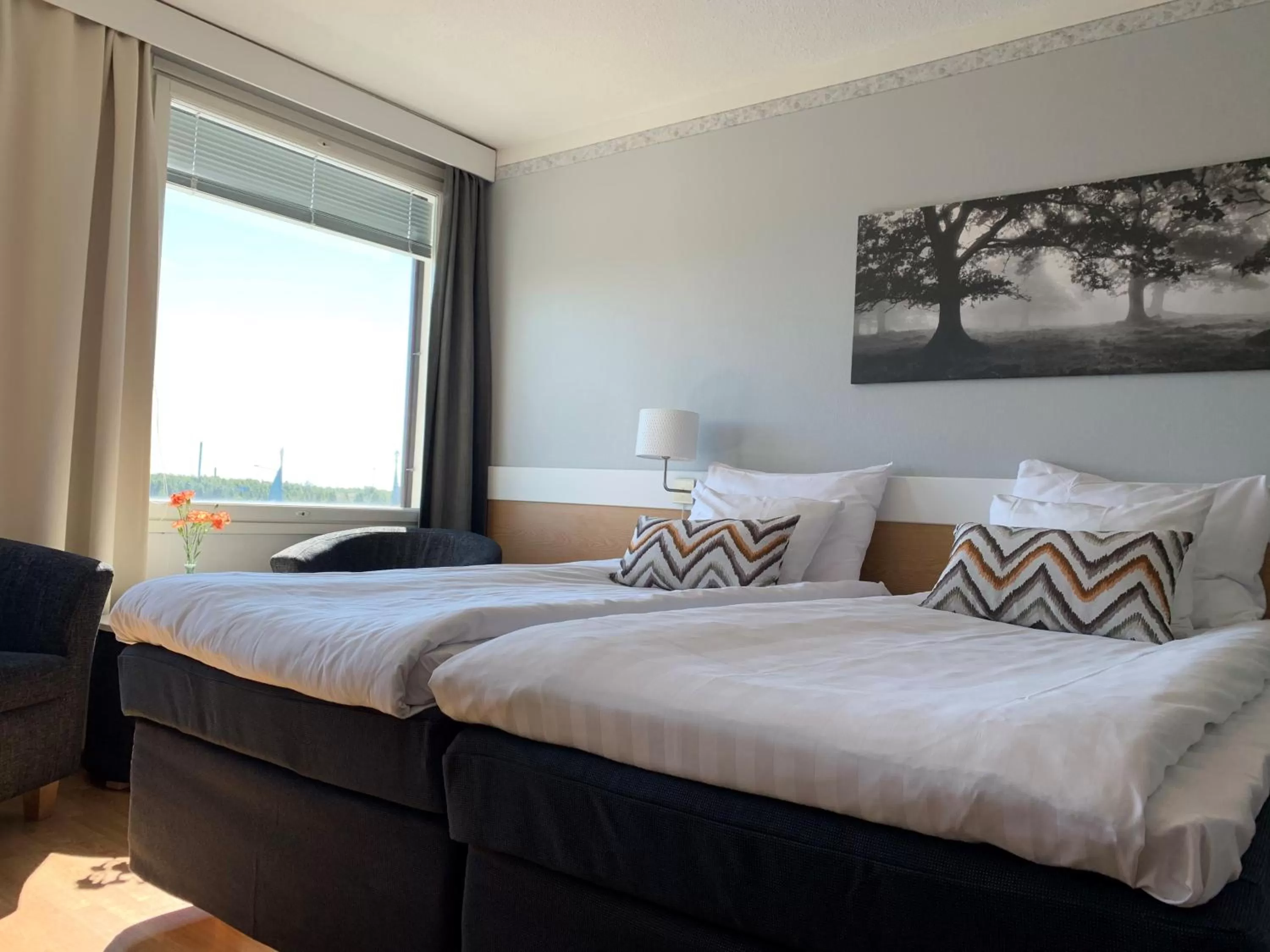 Bed in Park Hotel Tornio