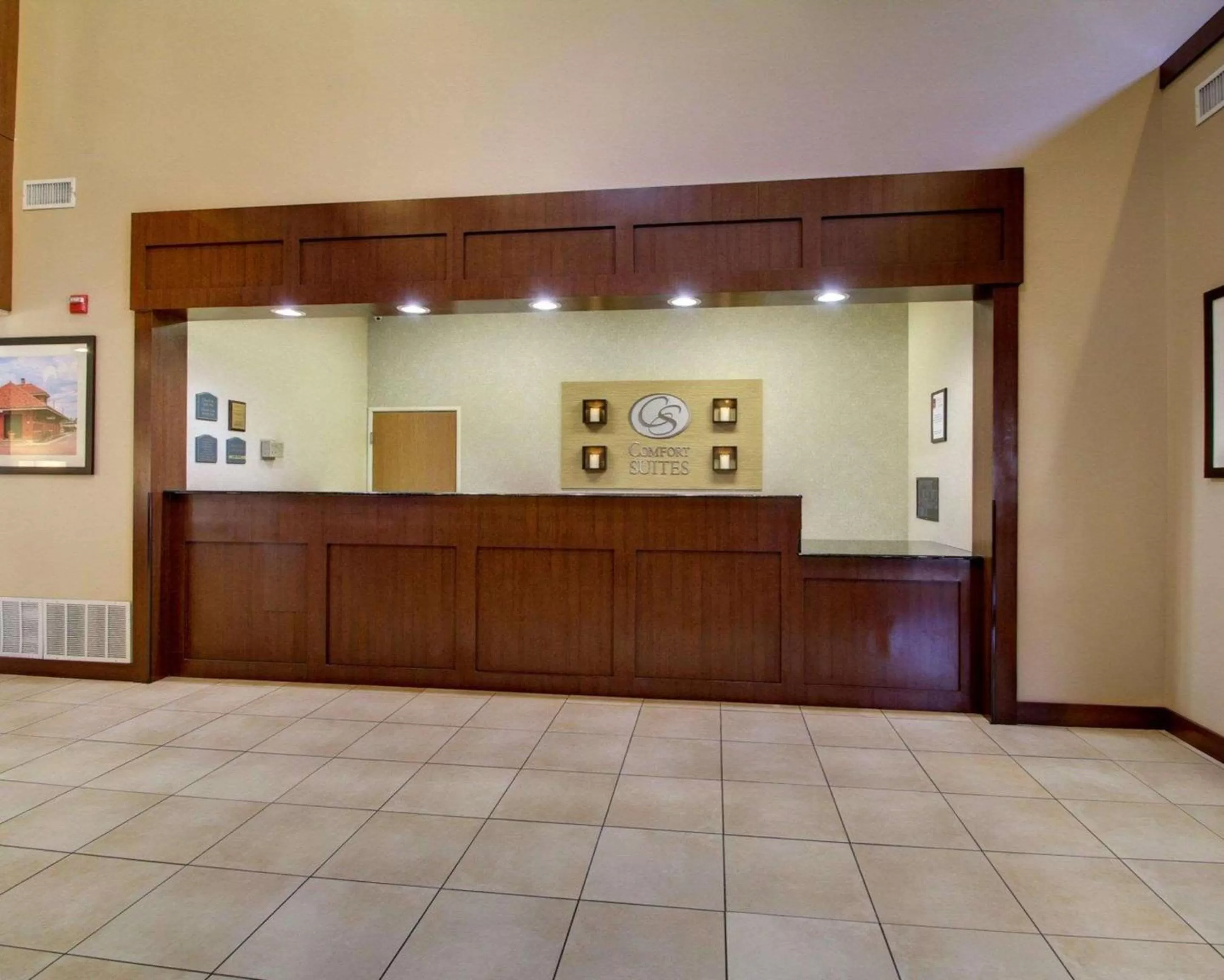 Lobby or reception in Comfort Suites Tyler South