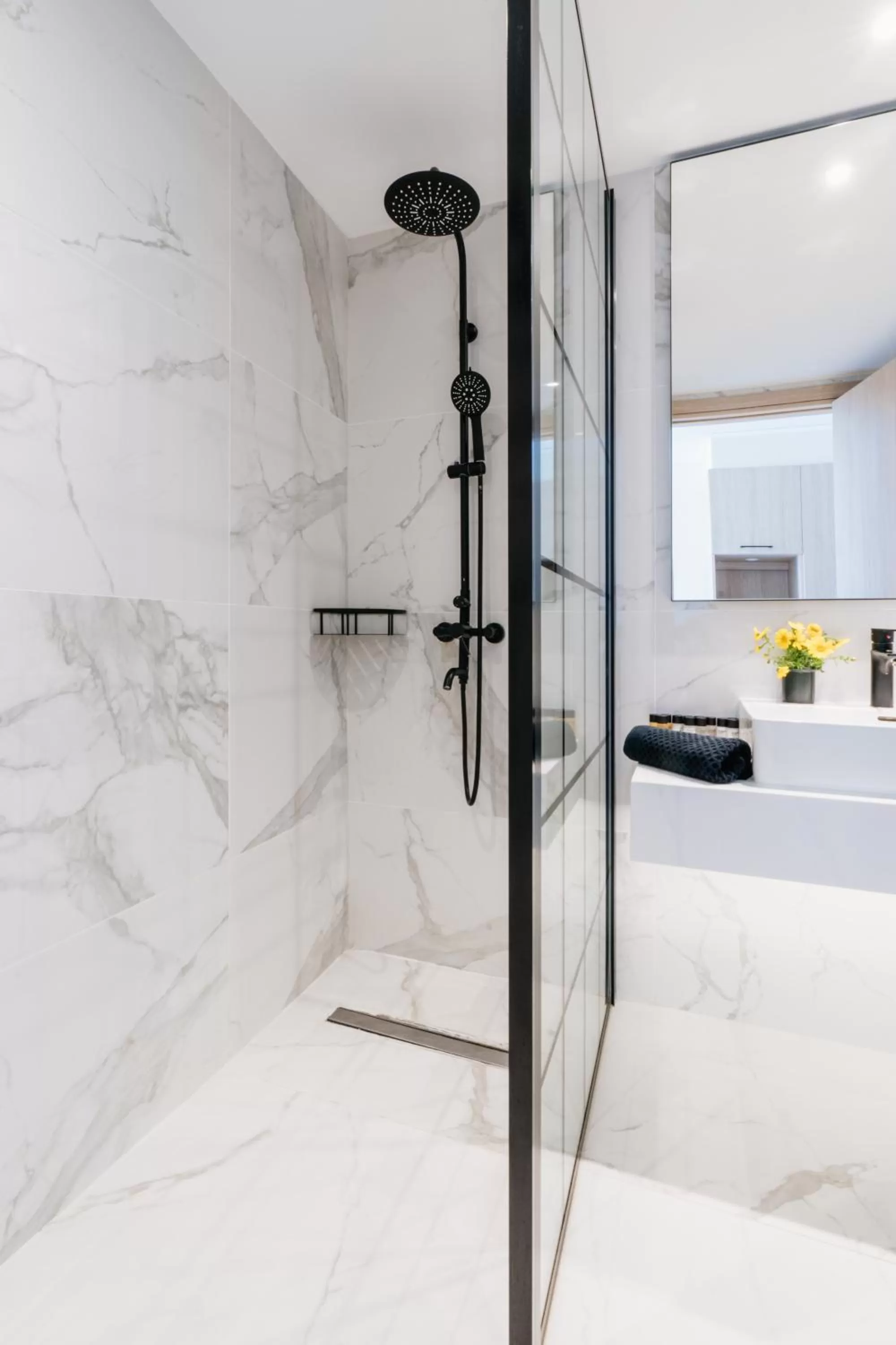 Bathroom in At Herbal Boutique Hotel & Spa