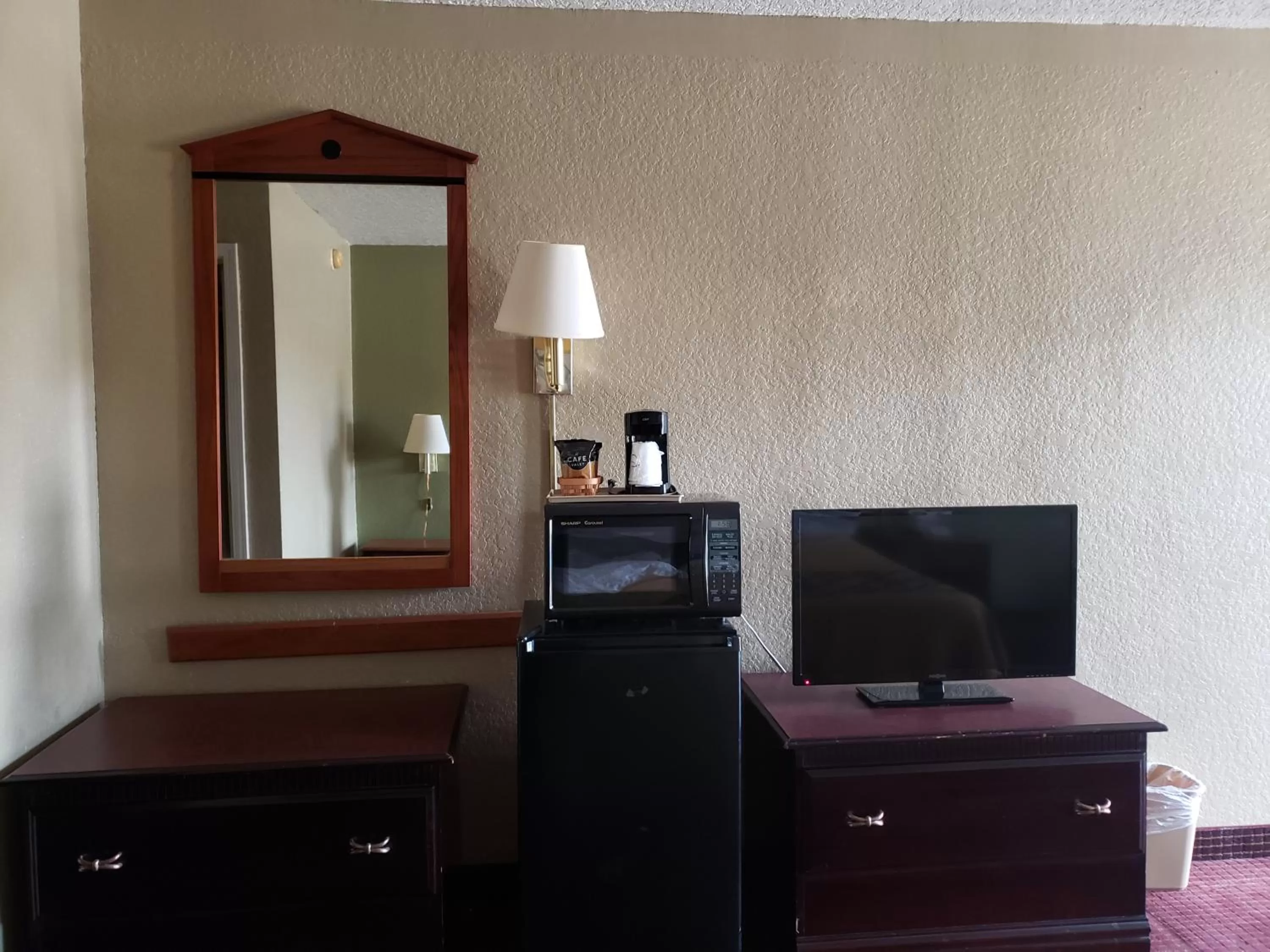 Family King Suite with One King and One Double Bed - Smoking in Super 8 by Wyndham Arkadelphia Caddo Valley Area