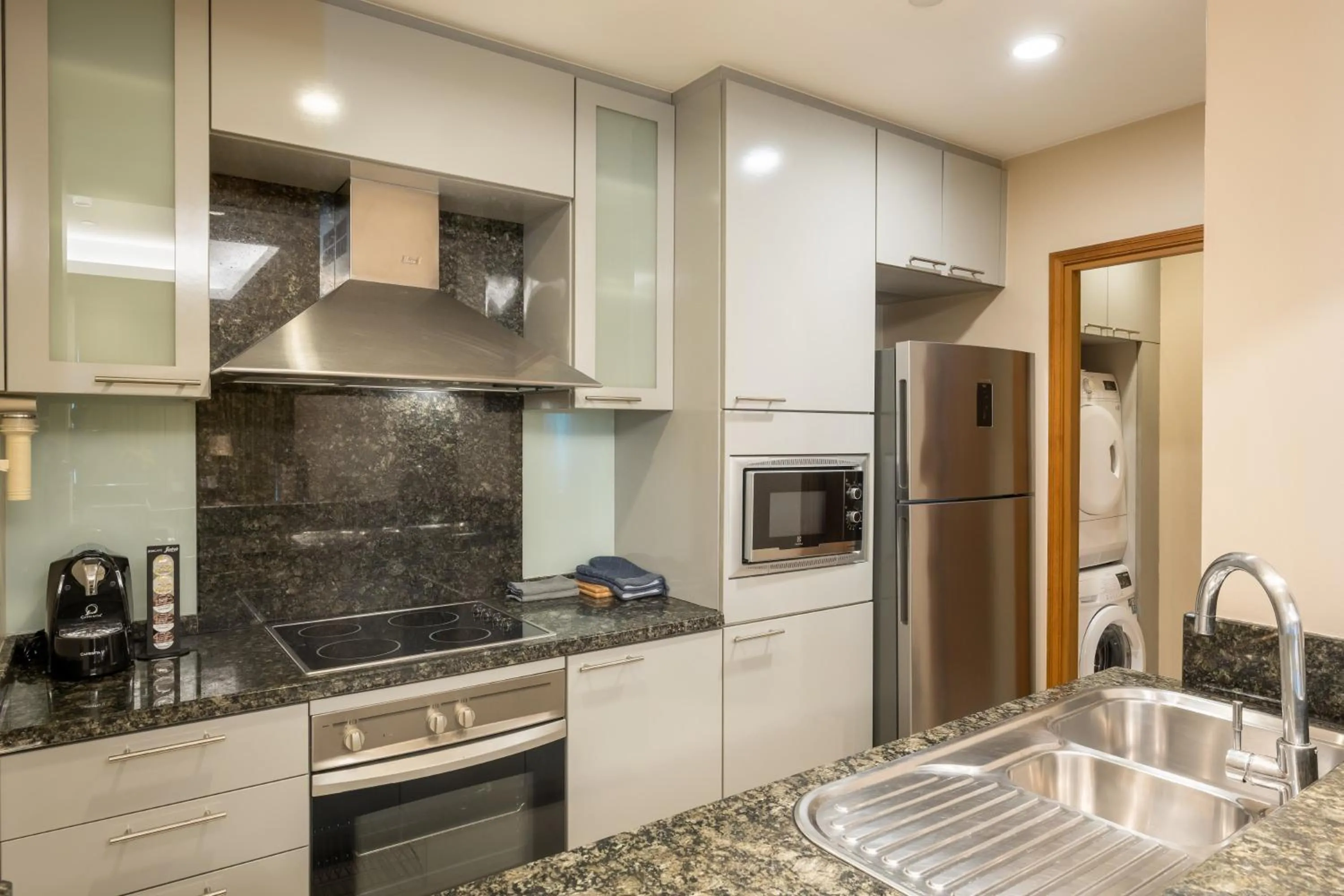 Kitchen or kitchenette in Ascott Sathorn Bangkok