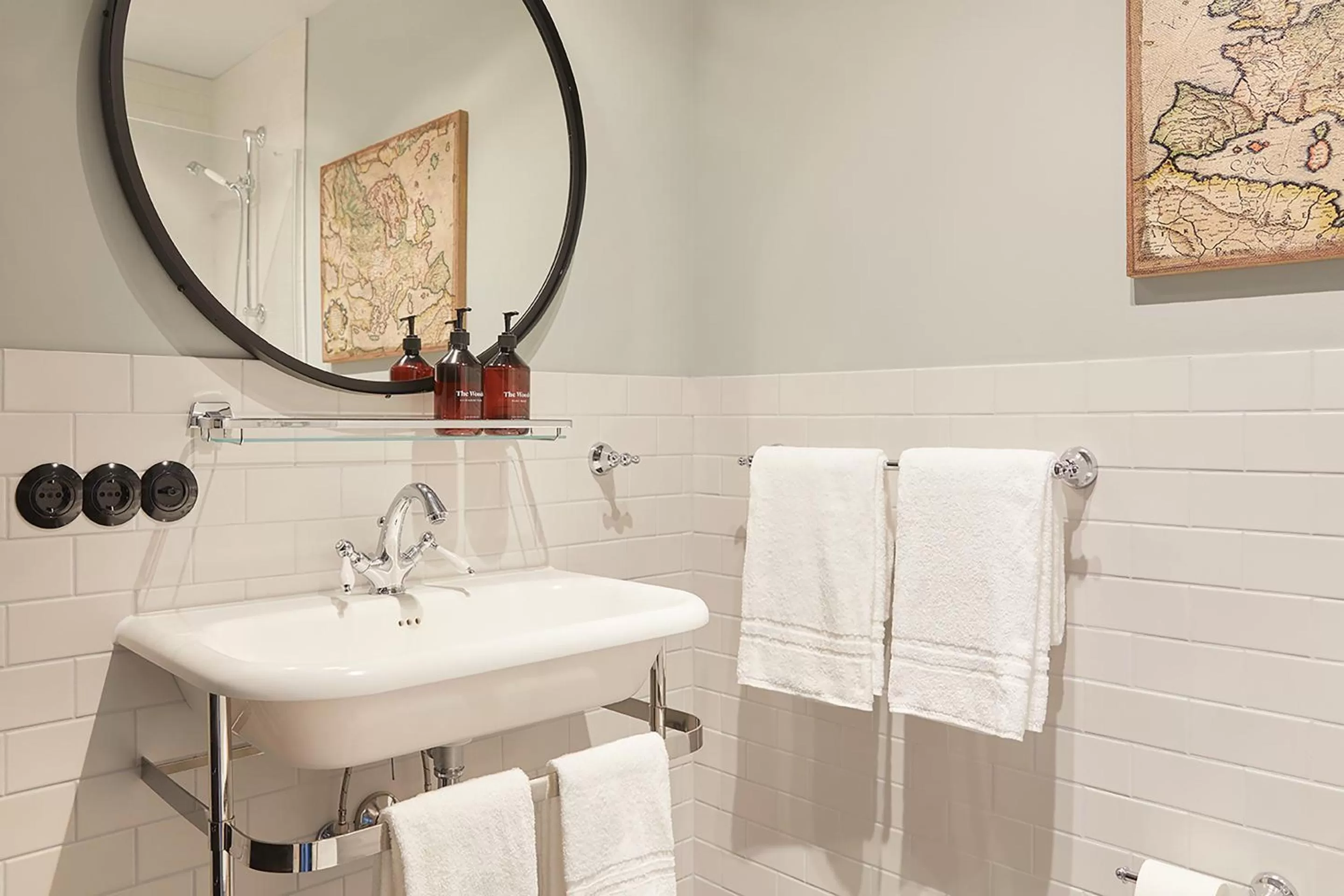 Bathroom in Fliegerdeich Hotel & Restaurant