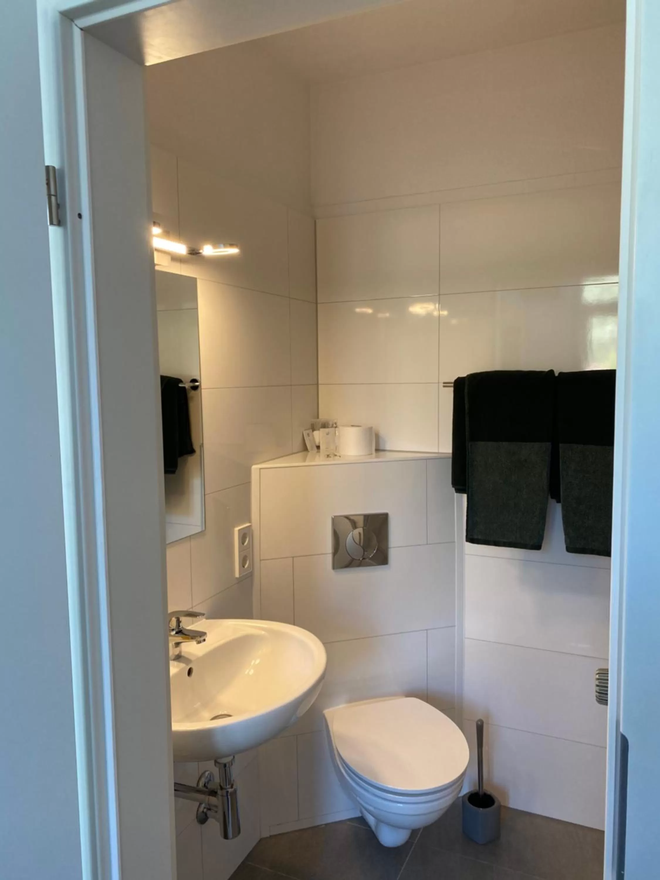 Bathroom in Pension Zur Fähre