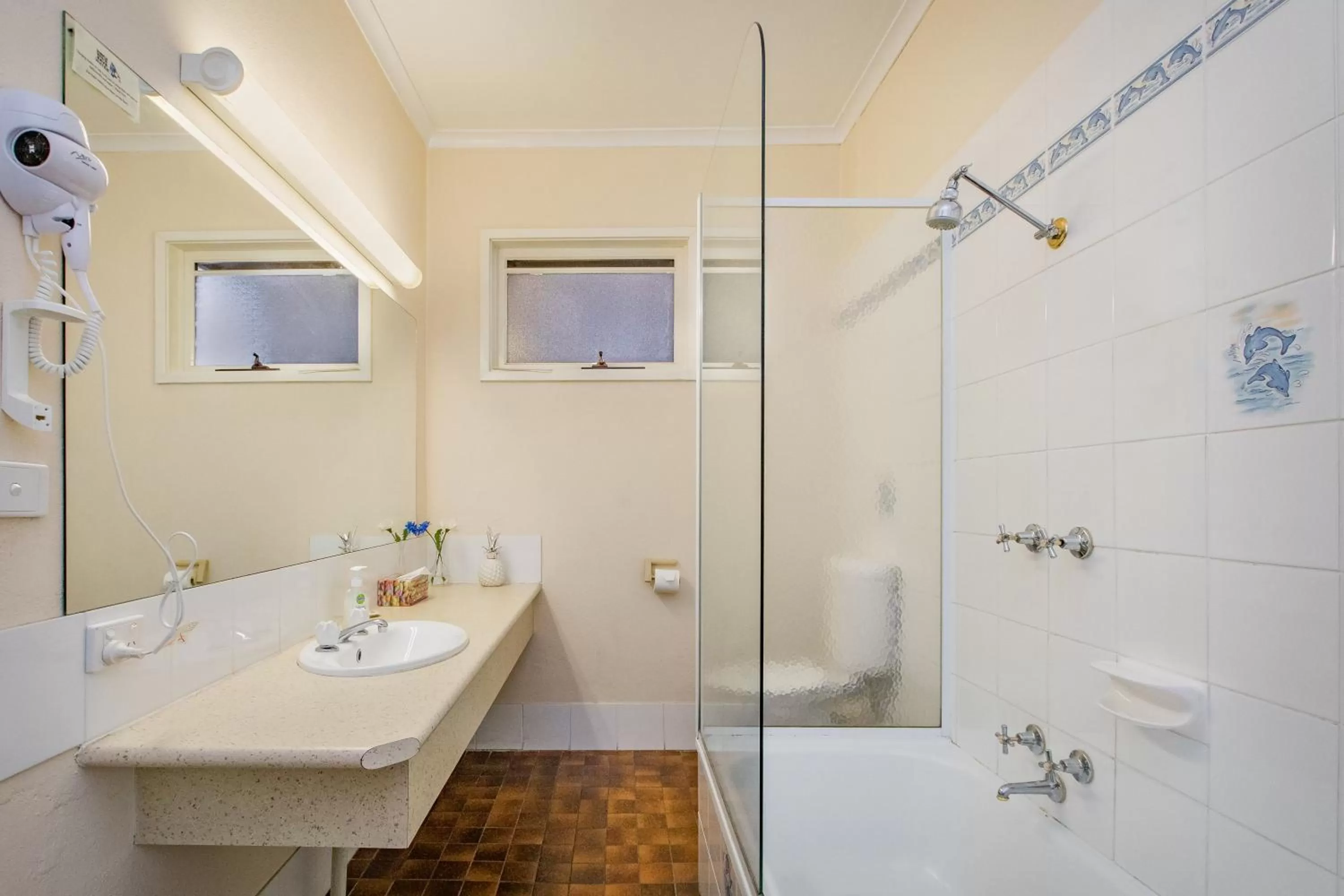 Shower in Australia Park Motel