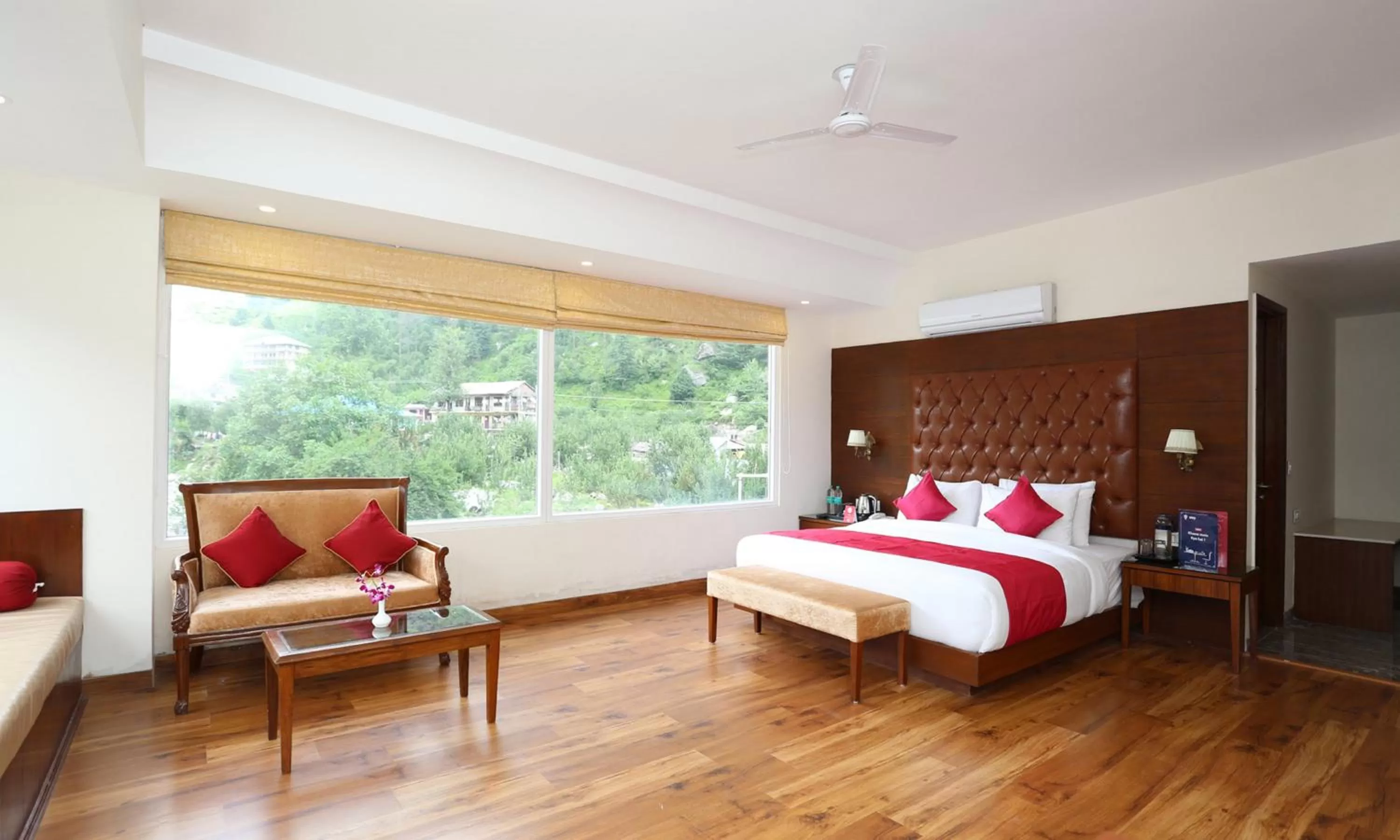 Photo of the whole room, Bed in The Allure Grand Resort -A Majestic Riverside Retreat