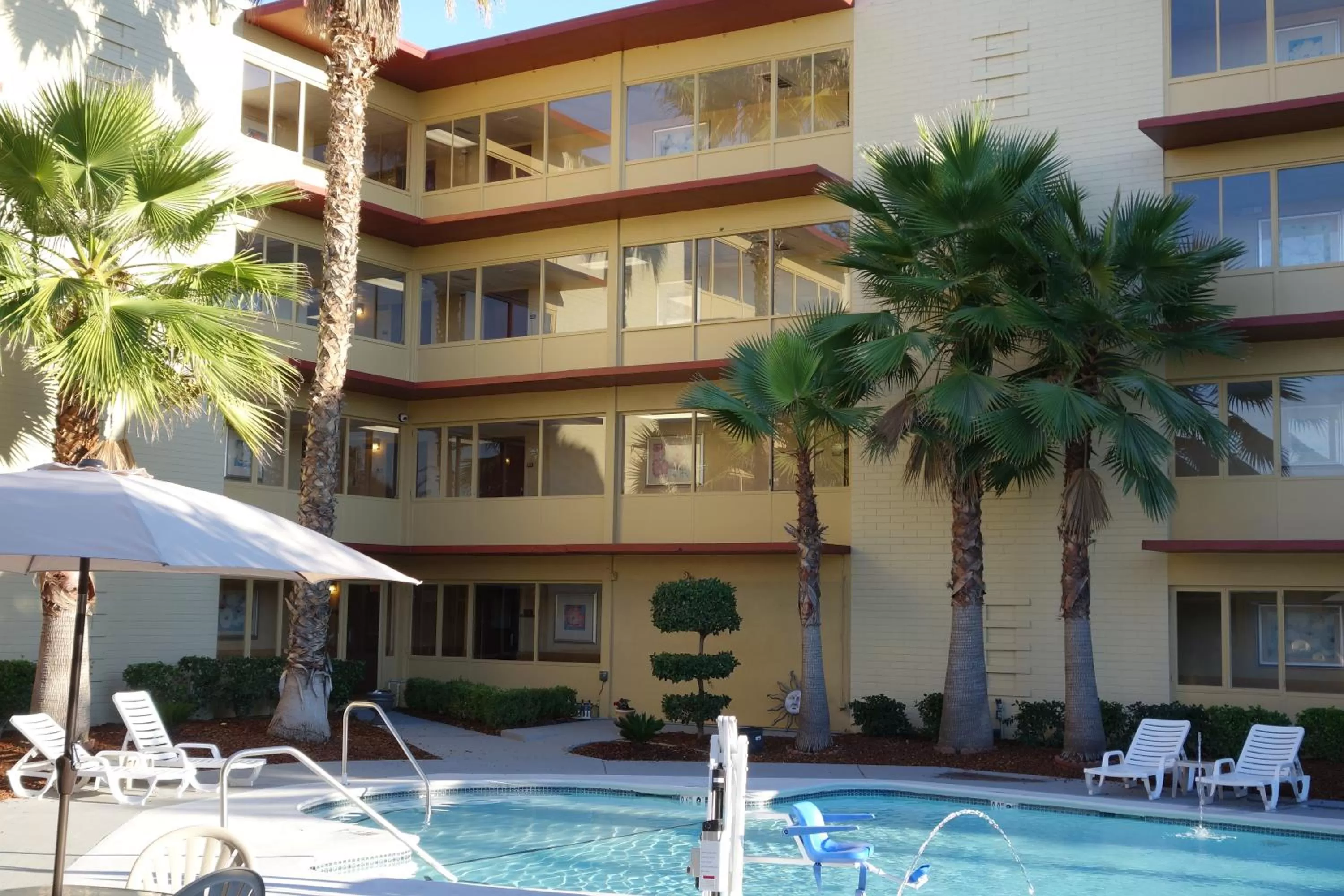 Swimming pool in Ramada by Wyndham Sacramento