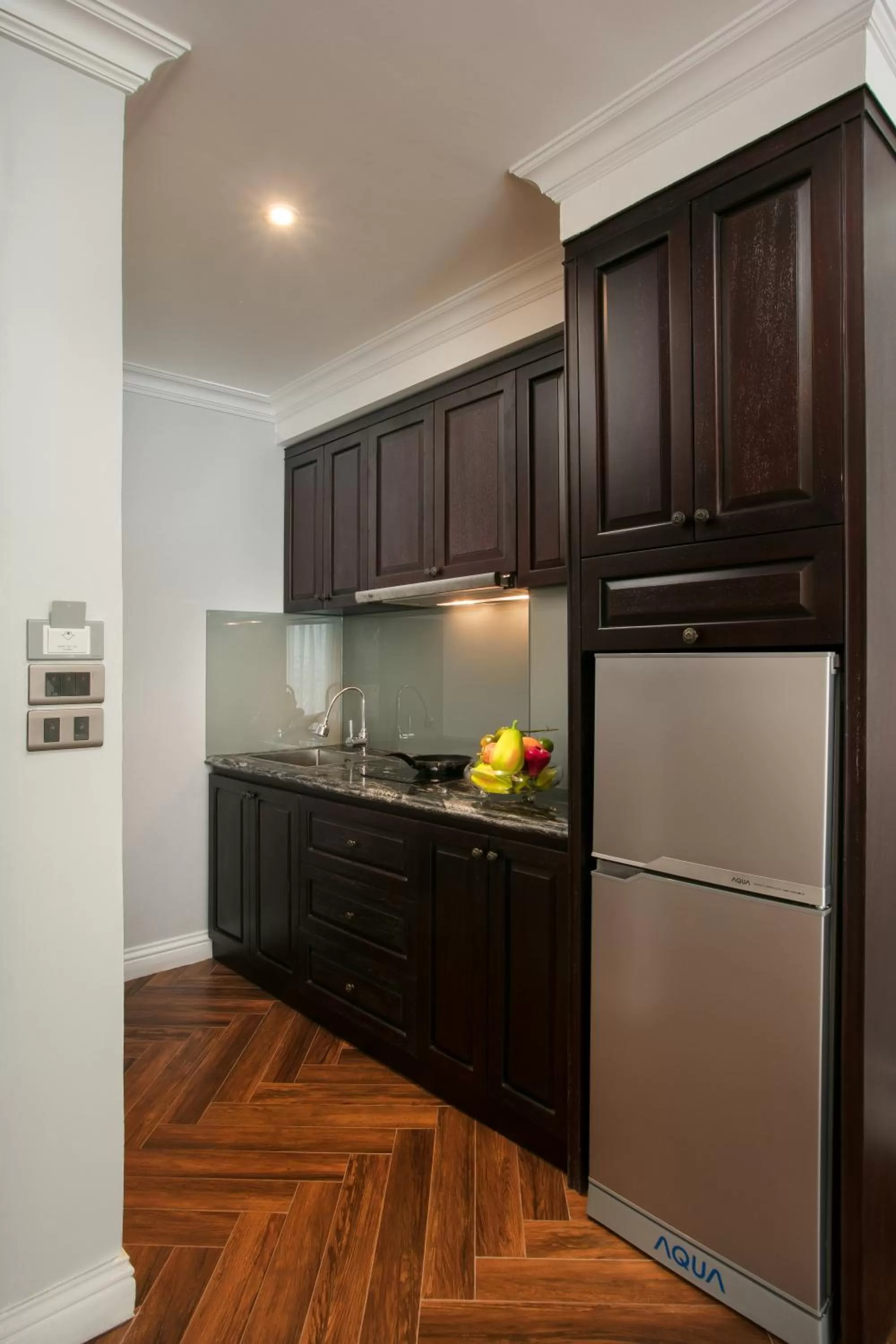 Kitchen or kitchenette in Canary Hotel